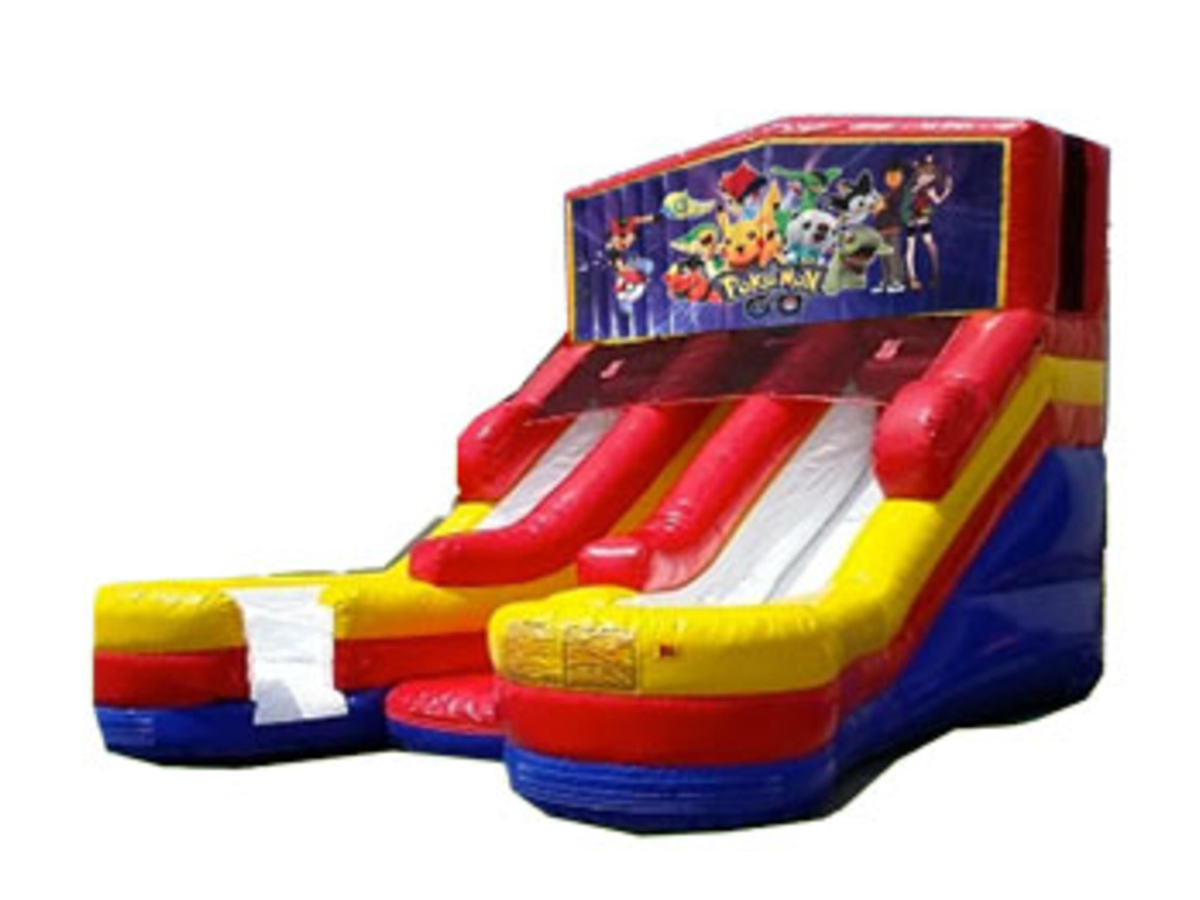 16ft Double Lane Pokemon (Wet/Dry) Slide
