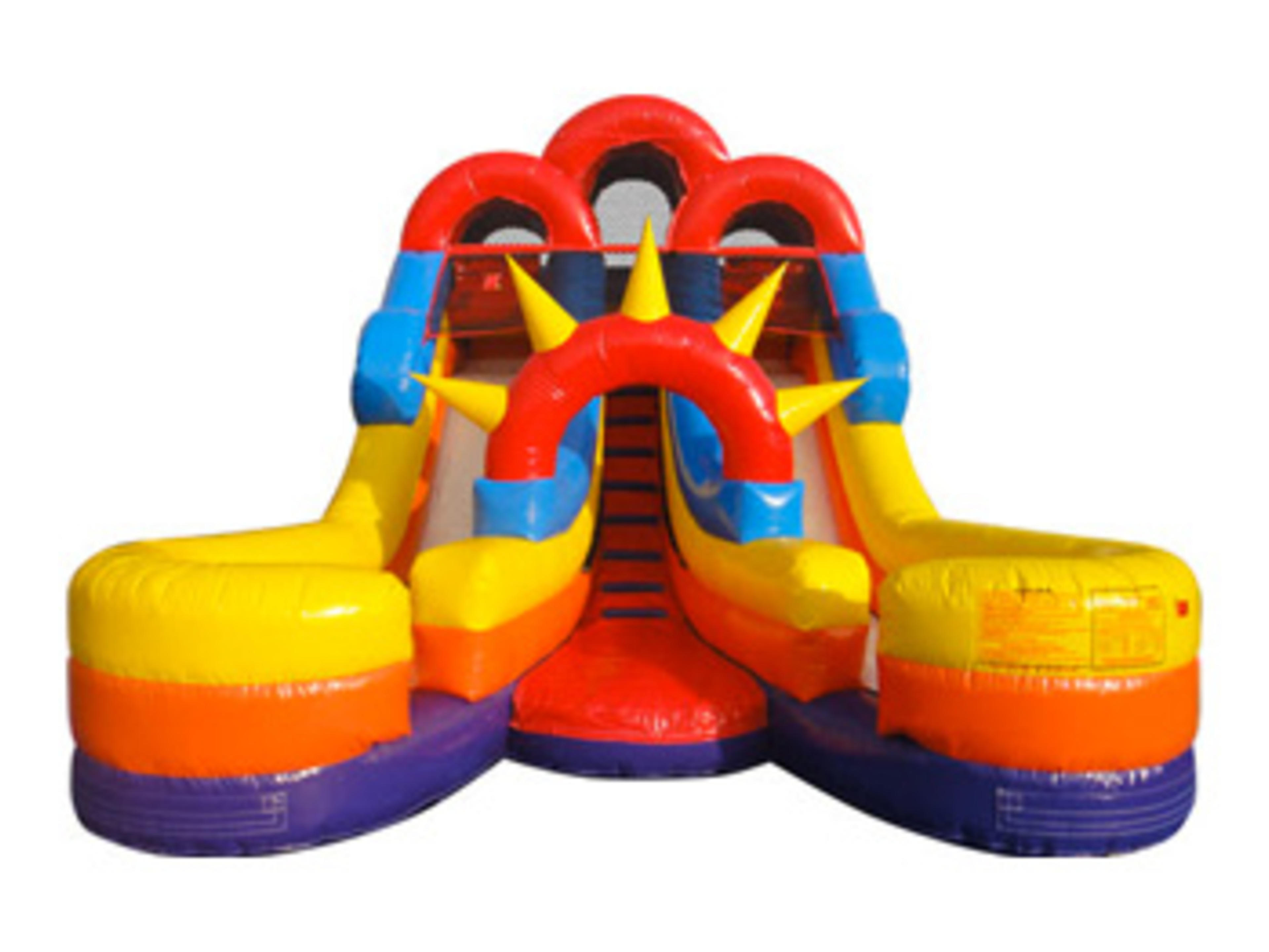 16ft Jr. Double (Dry or Wet/Water Slide)