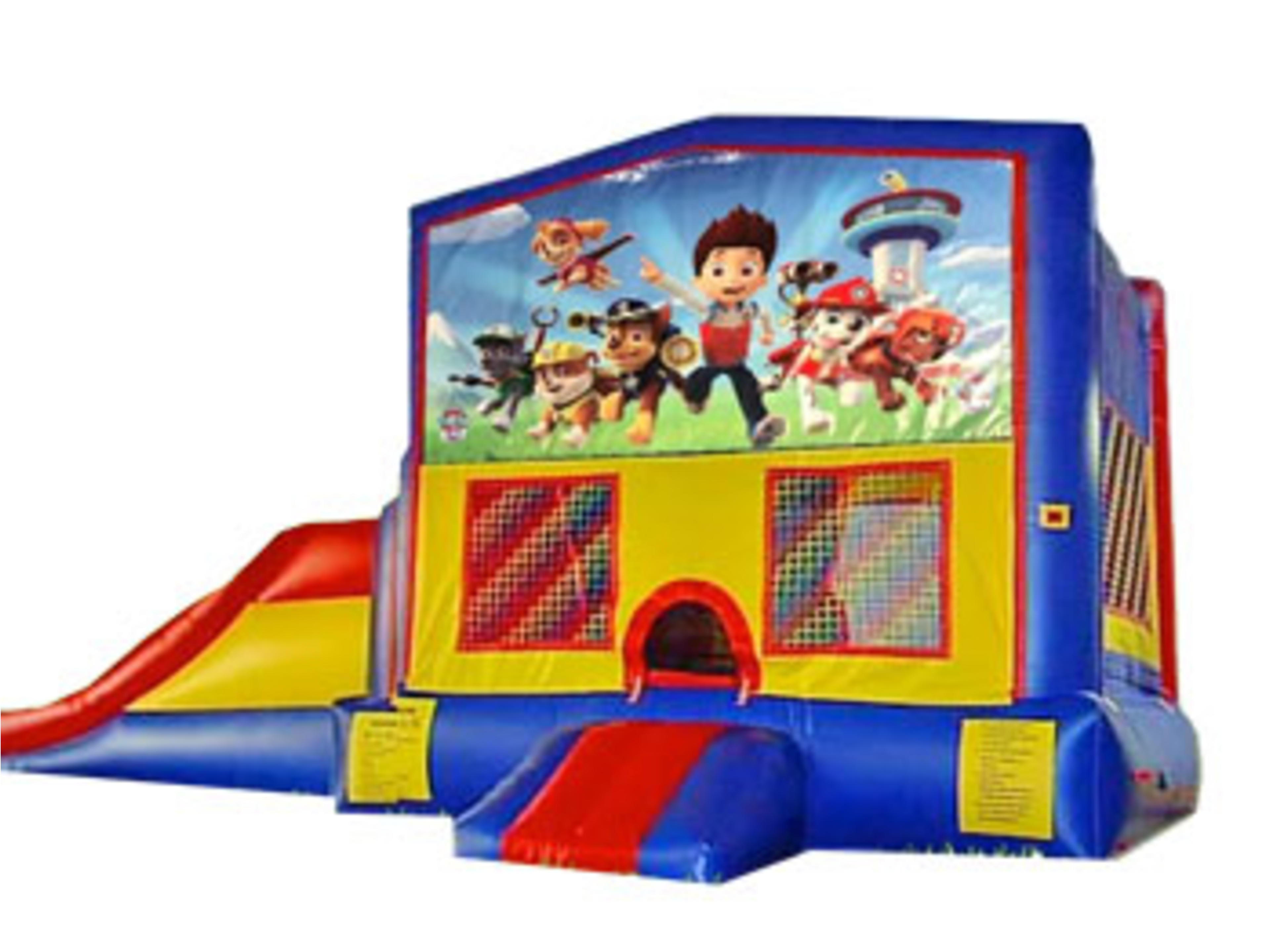 3in1 Paw Patrol Bounce House Moonwalk w/ Wet or Dry Slide