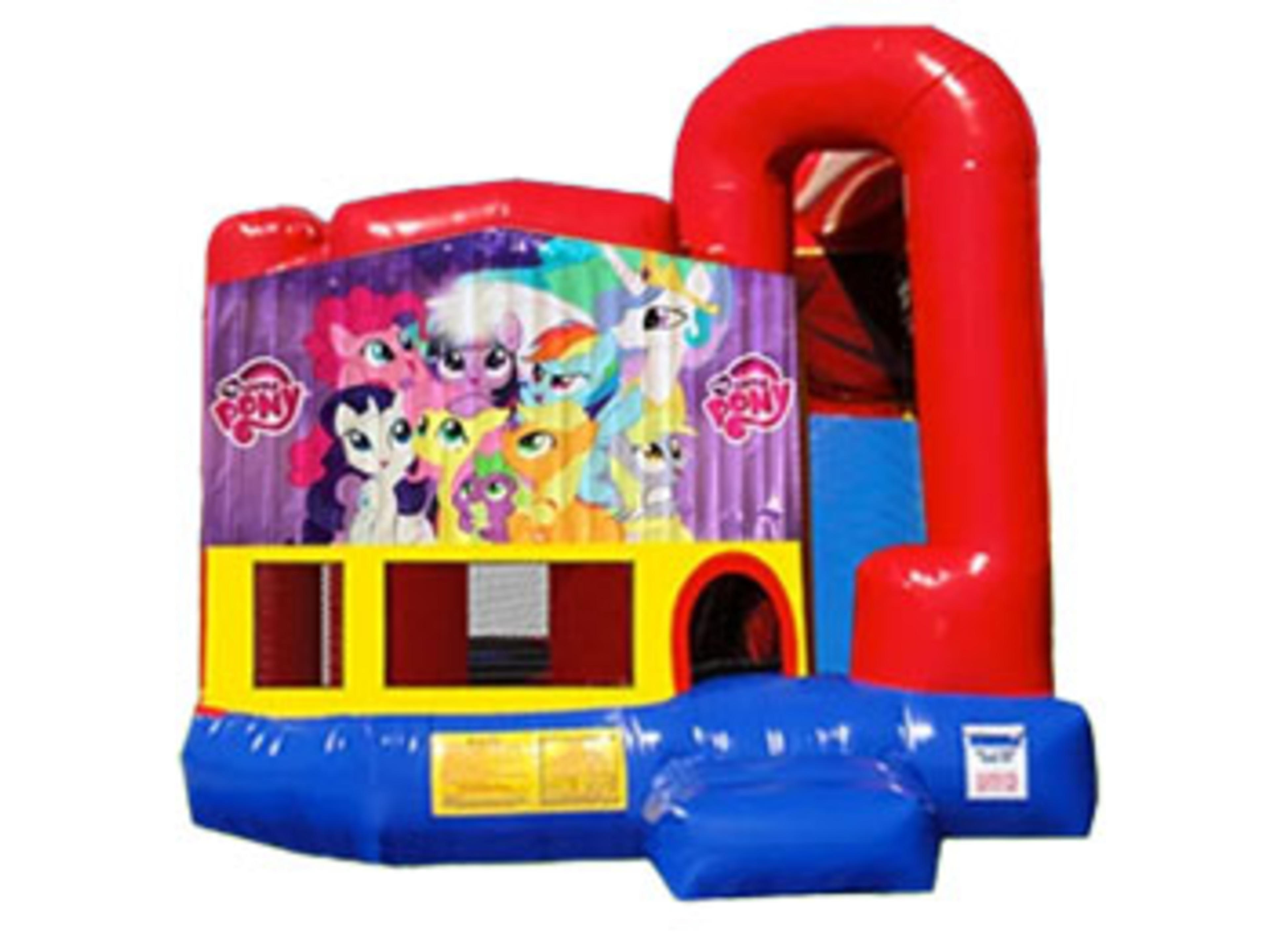 4in1 My Little Pony Bounce House w/ Wet or Dry Slide