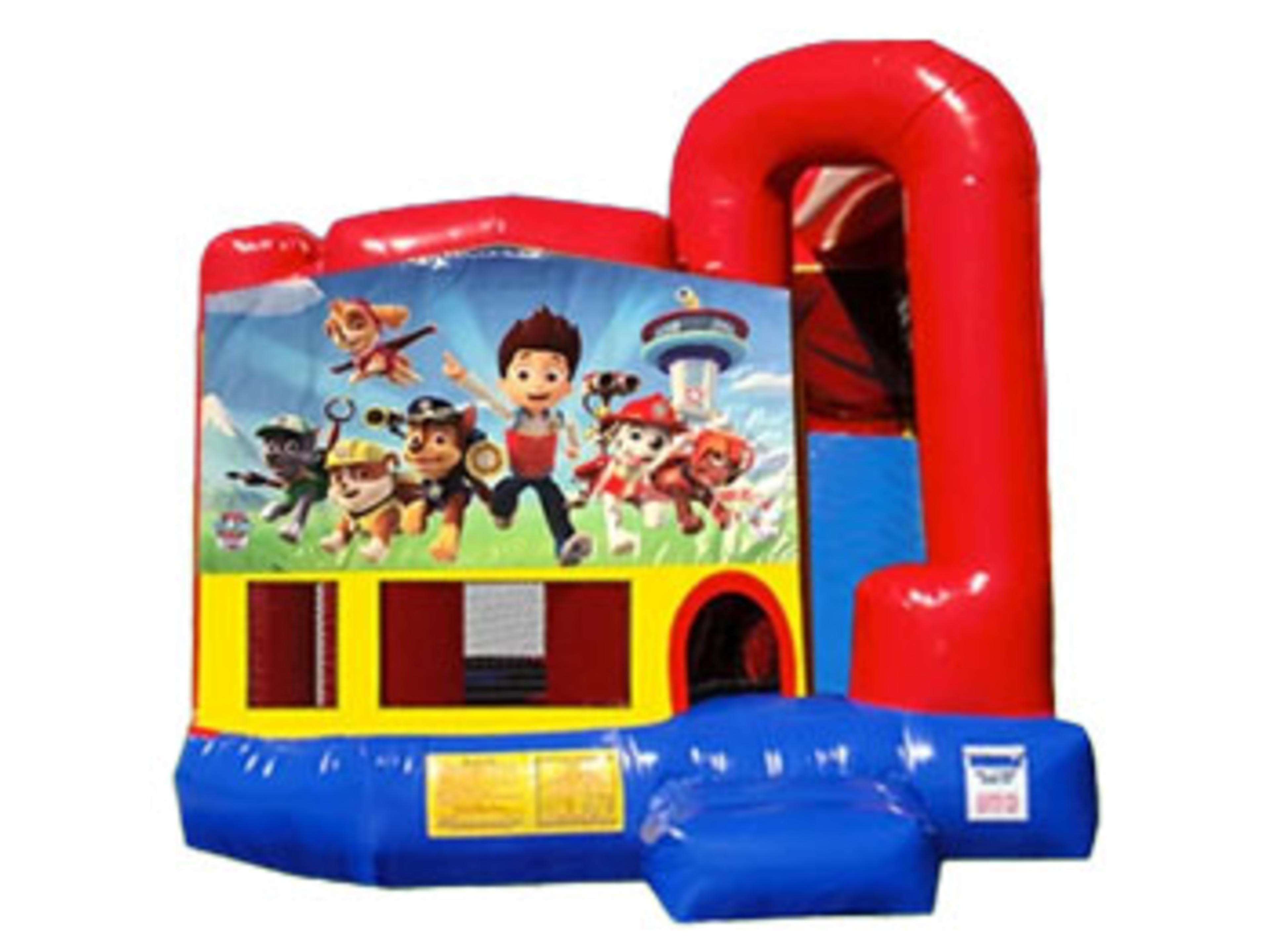 4in1 Paw Patrol Bounce House w/ Wet or Dry Slide
