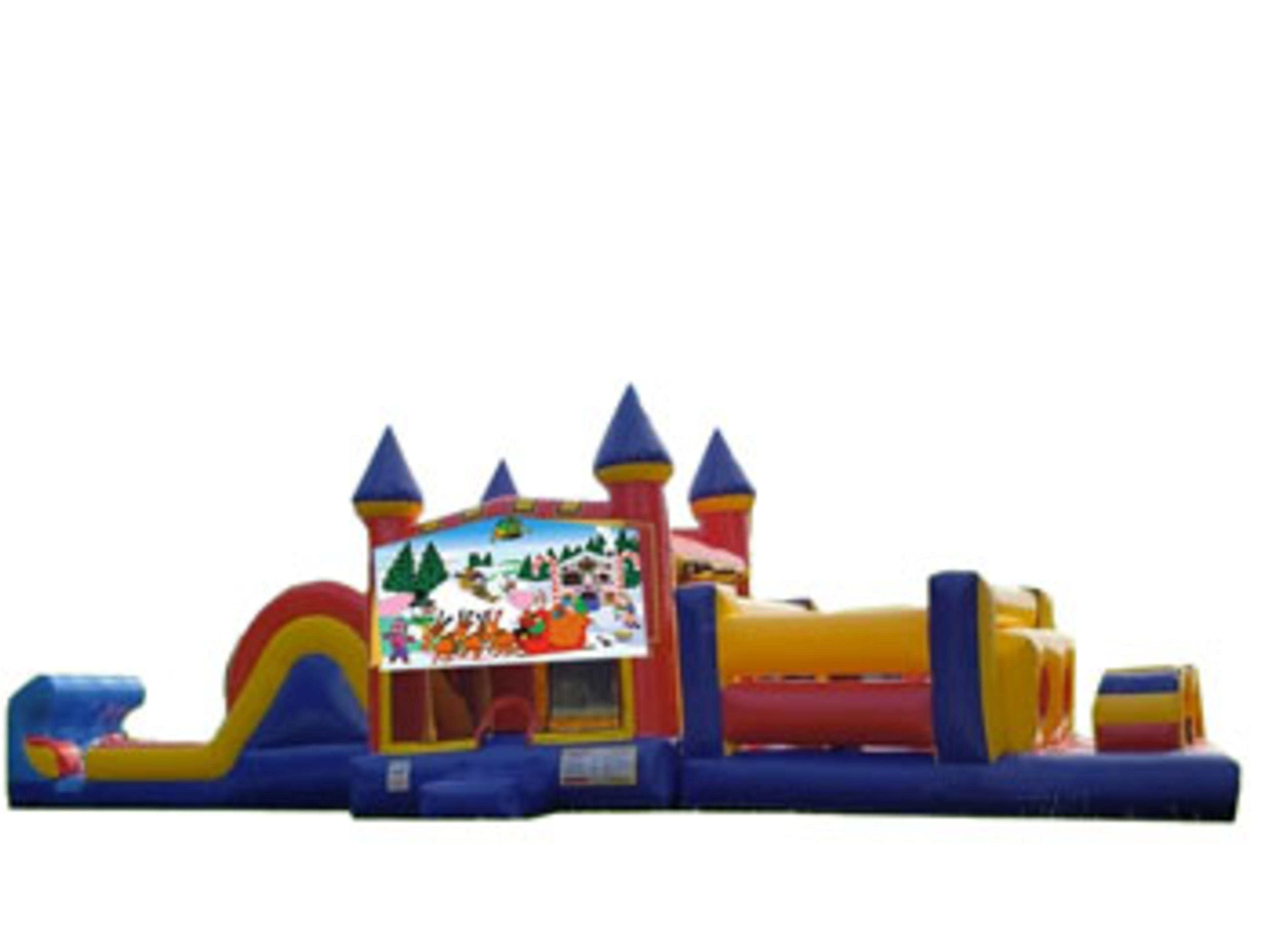 50ft Christmas Obstacle Course