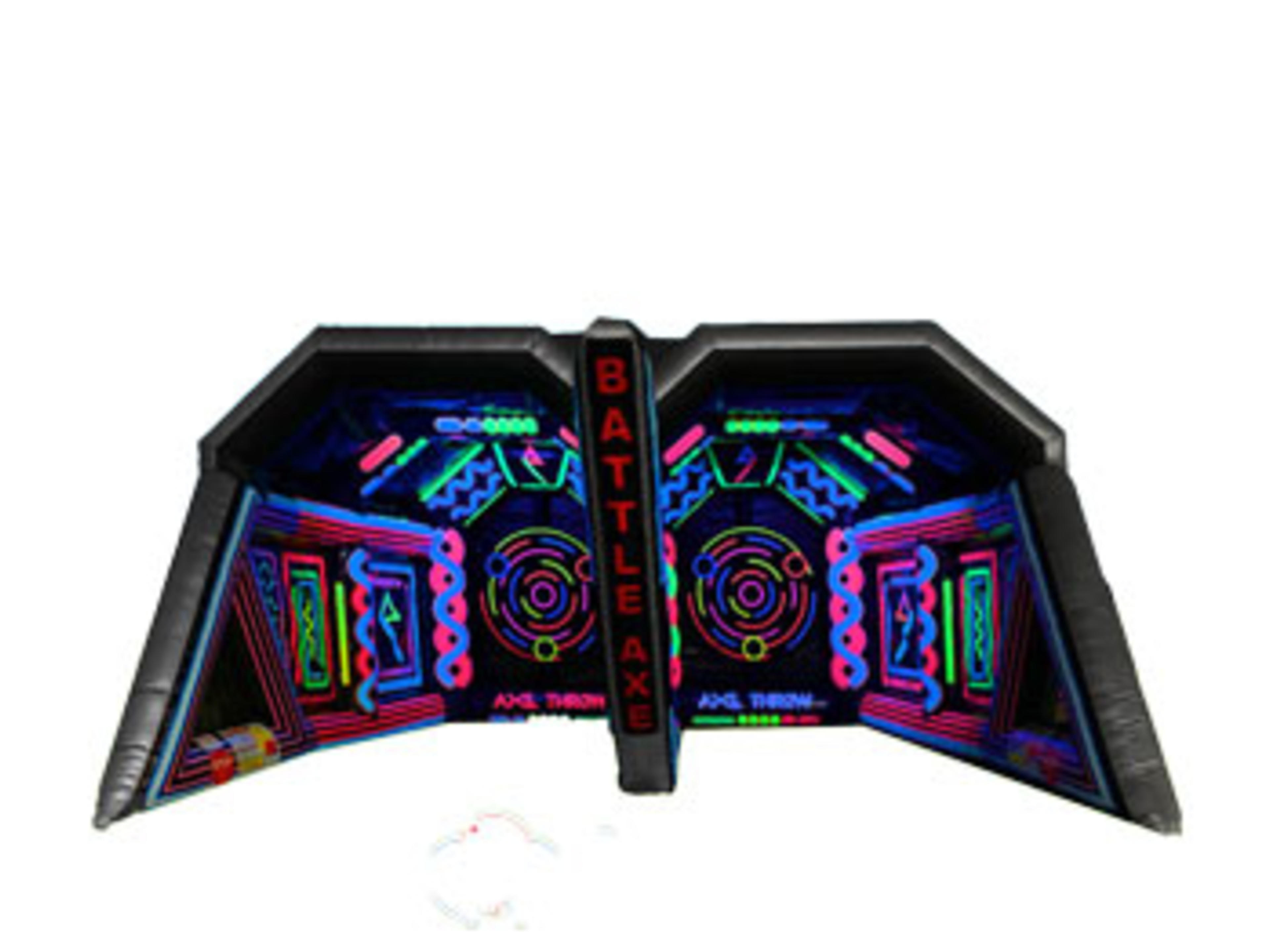Battle Axe Blacklight Axe Throw
