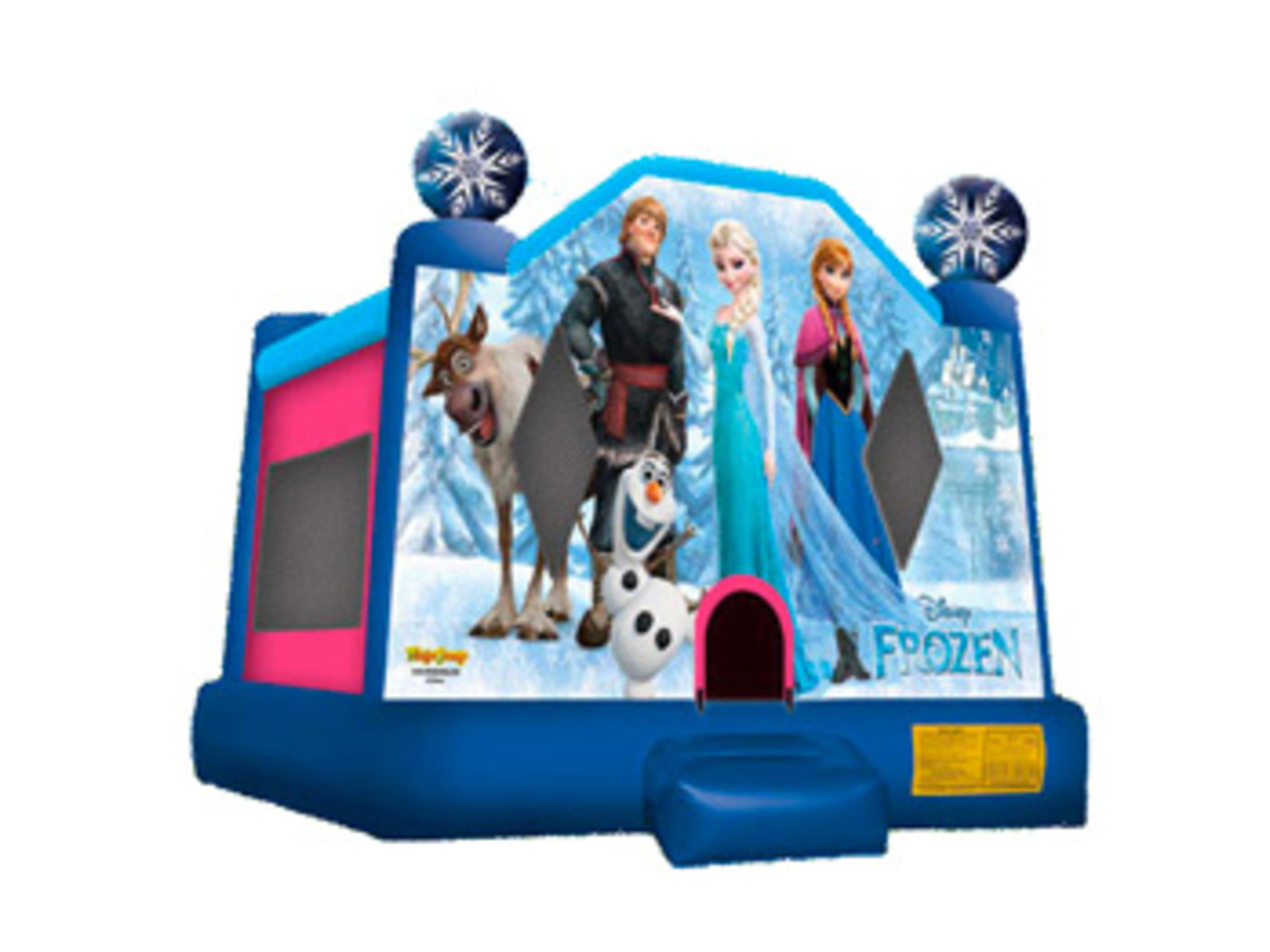 Frozen Bounce House Moonwalk
