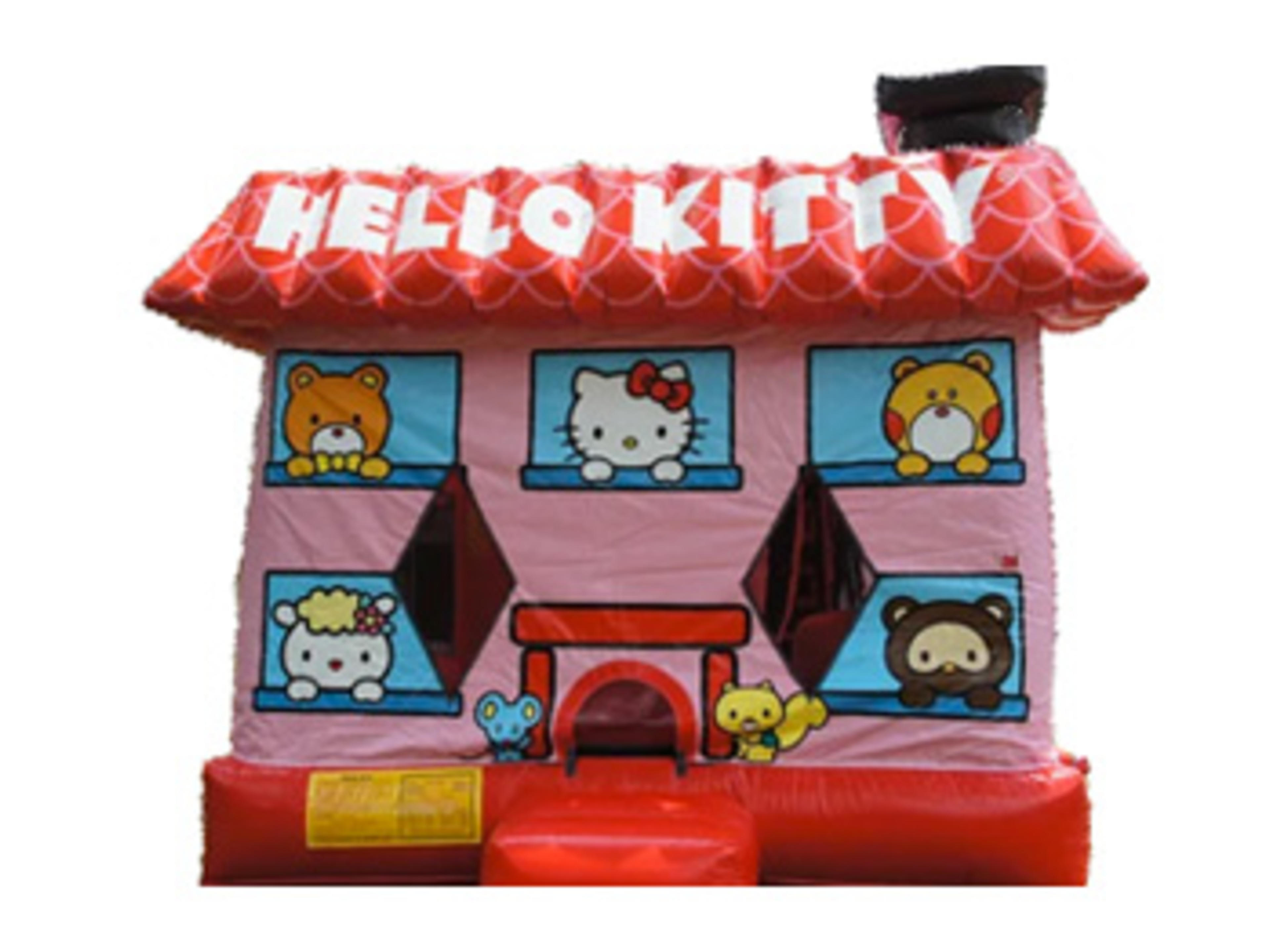Hello Kitty Bounce House Moonwalk w/ (Dry or Wet/Water Slide)