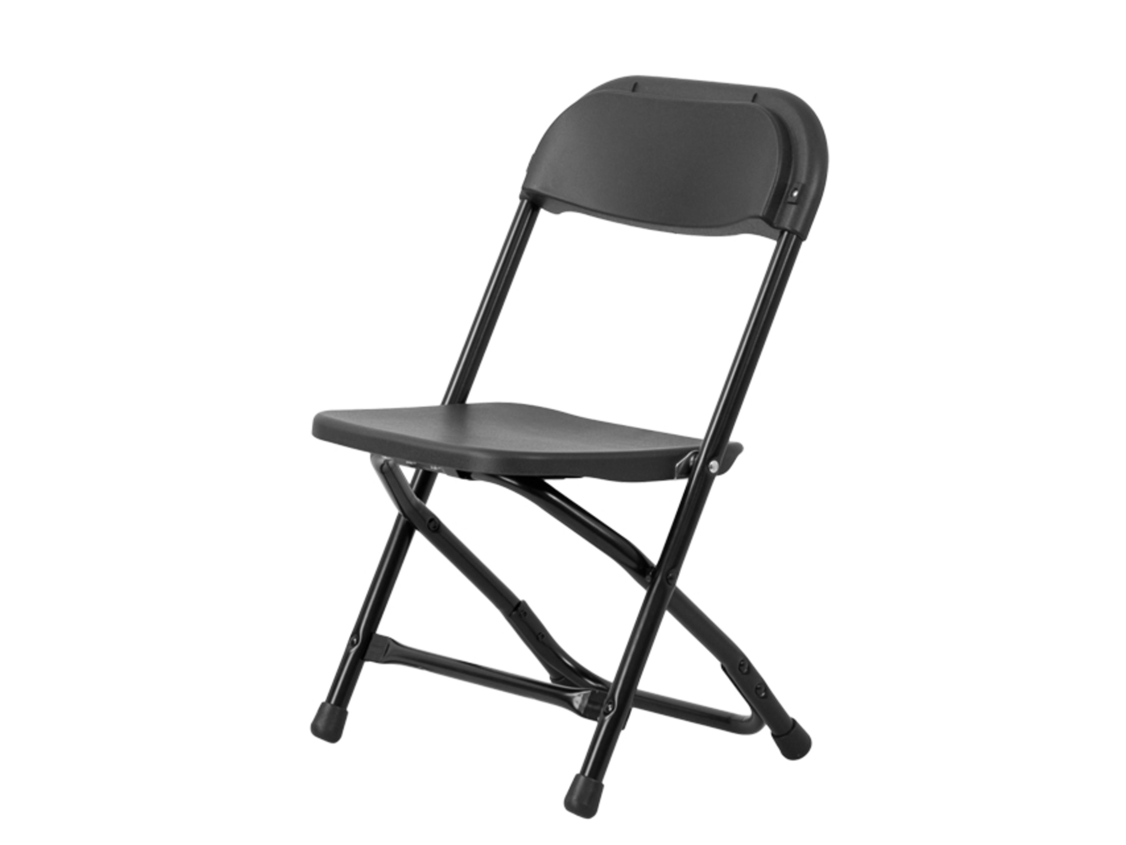 Black Kids Folding Chair
