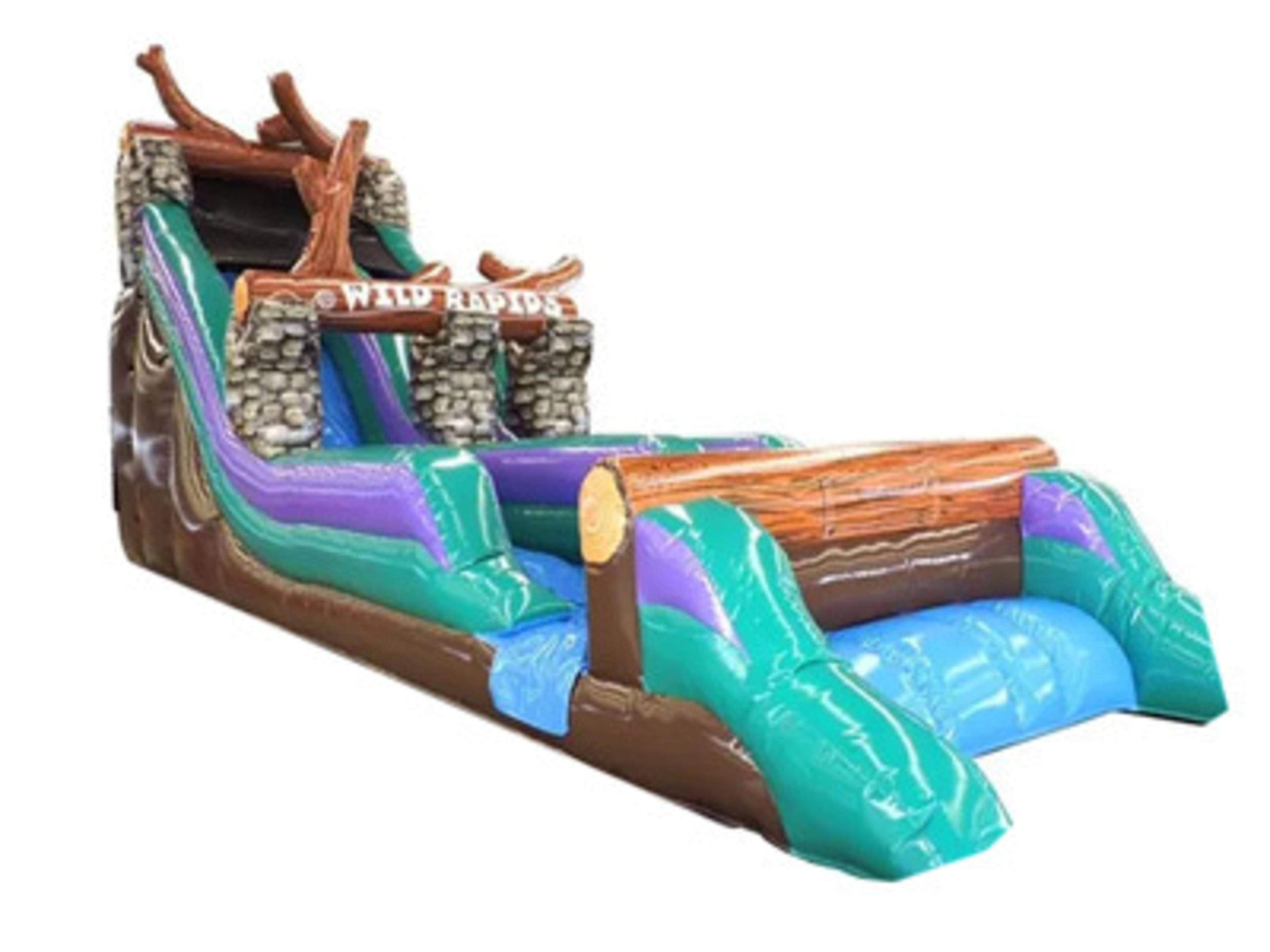 21ft Wild Rapids Log Jammer Water Slide