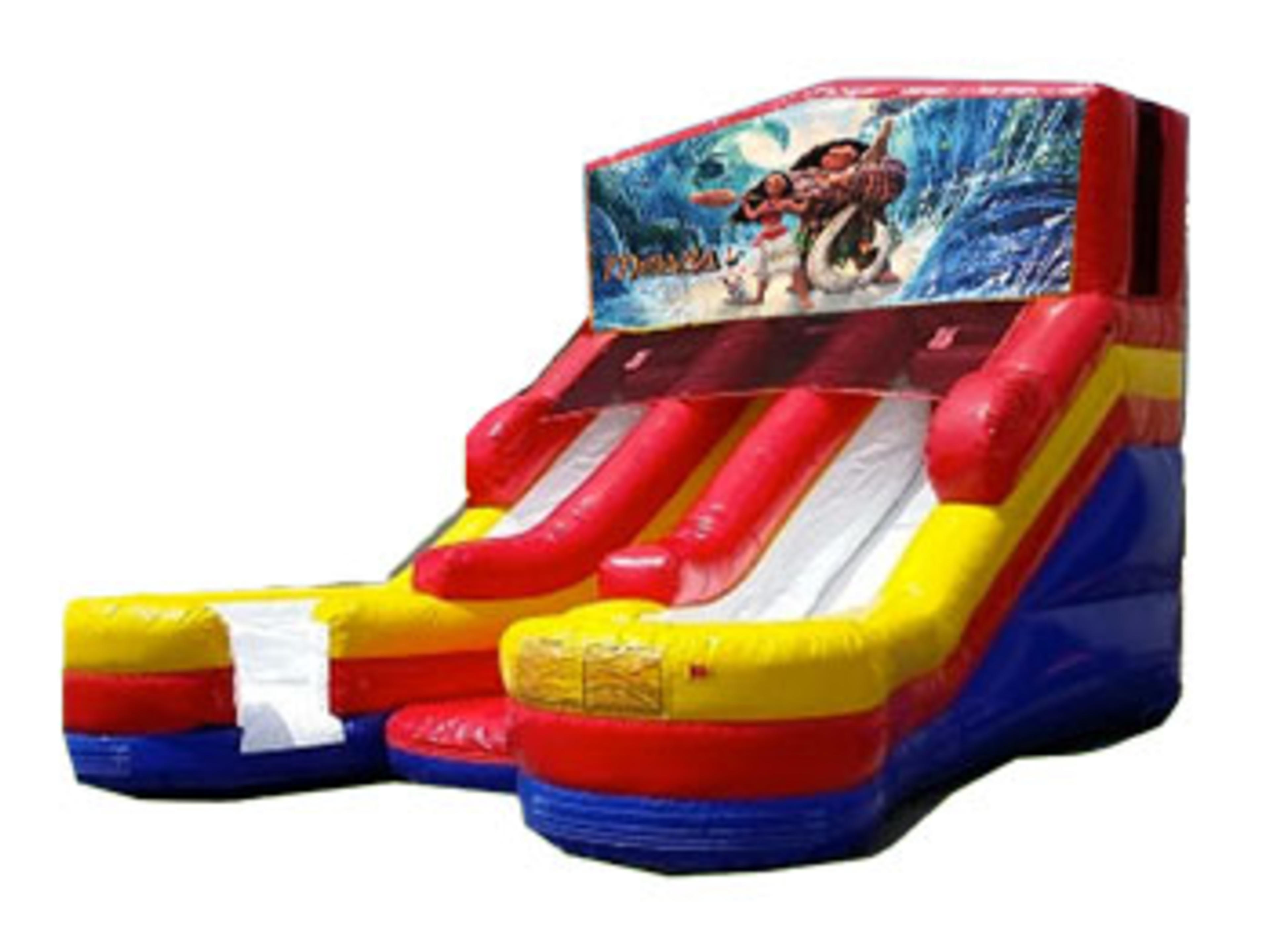 16ft Double Lane Moana (Wet/Dry) Slide