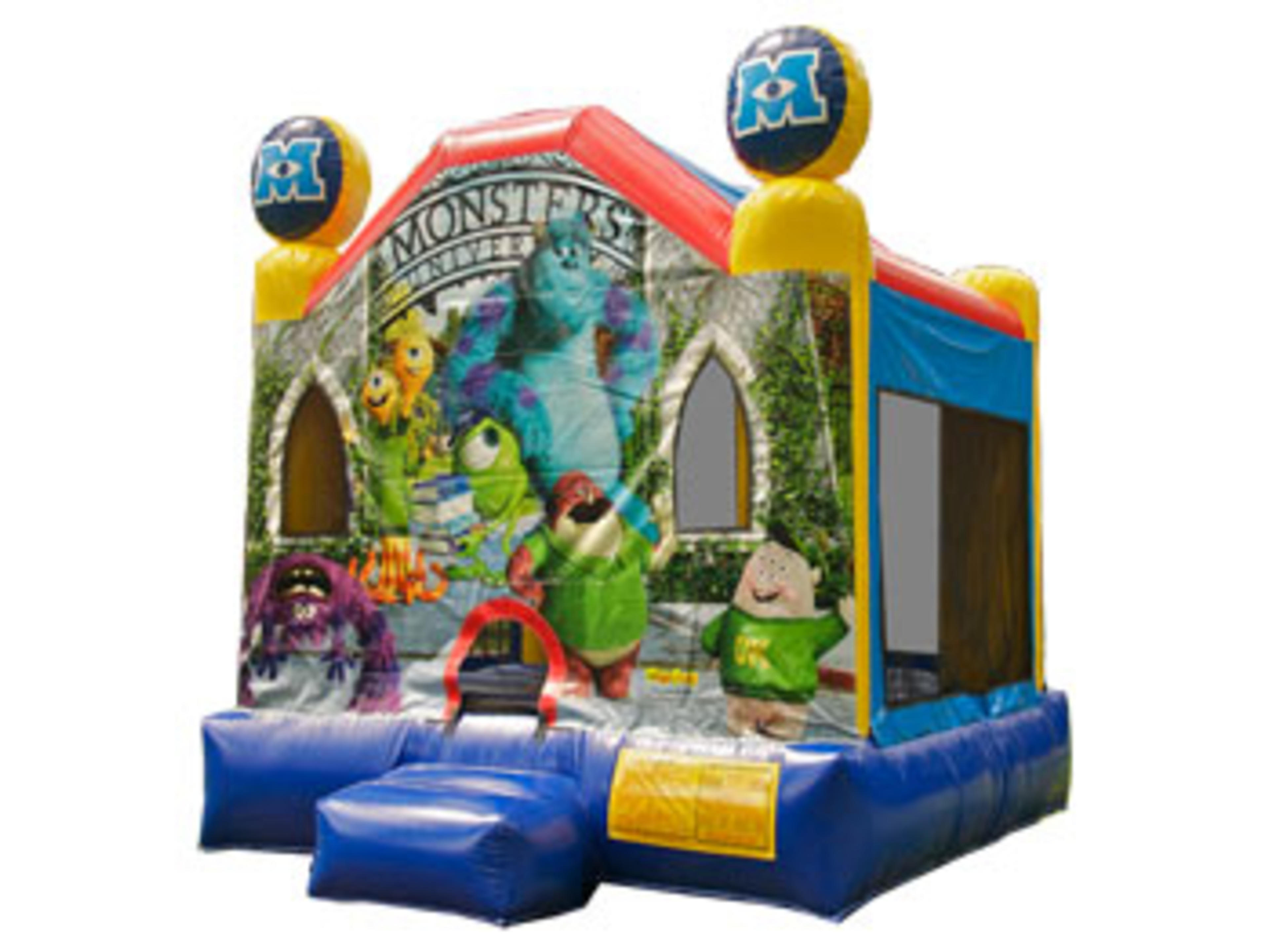 13 x 13 Monsters University Bounce House Moonwalk