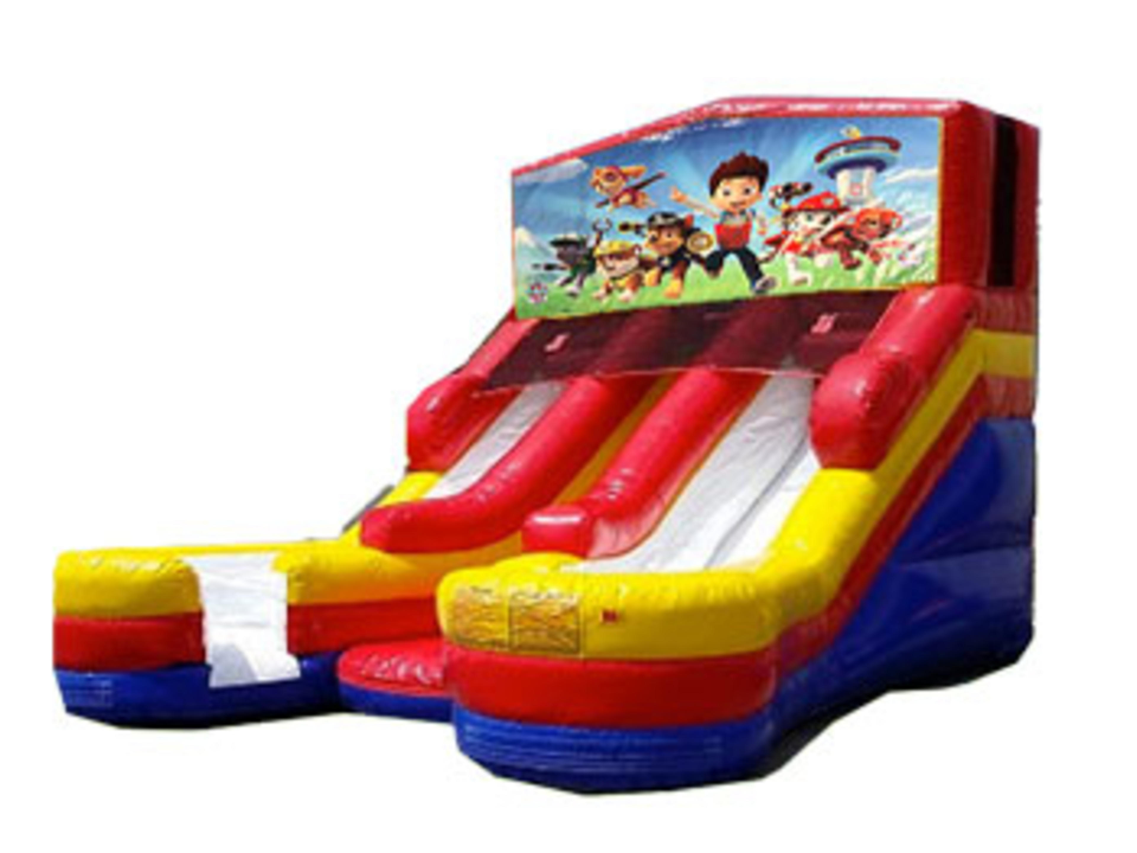 16ft Double Lane Paw Patrol (Wet/Dry) Slide