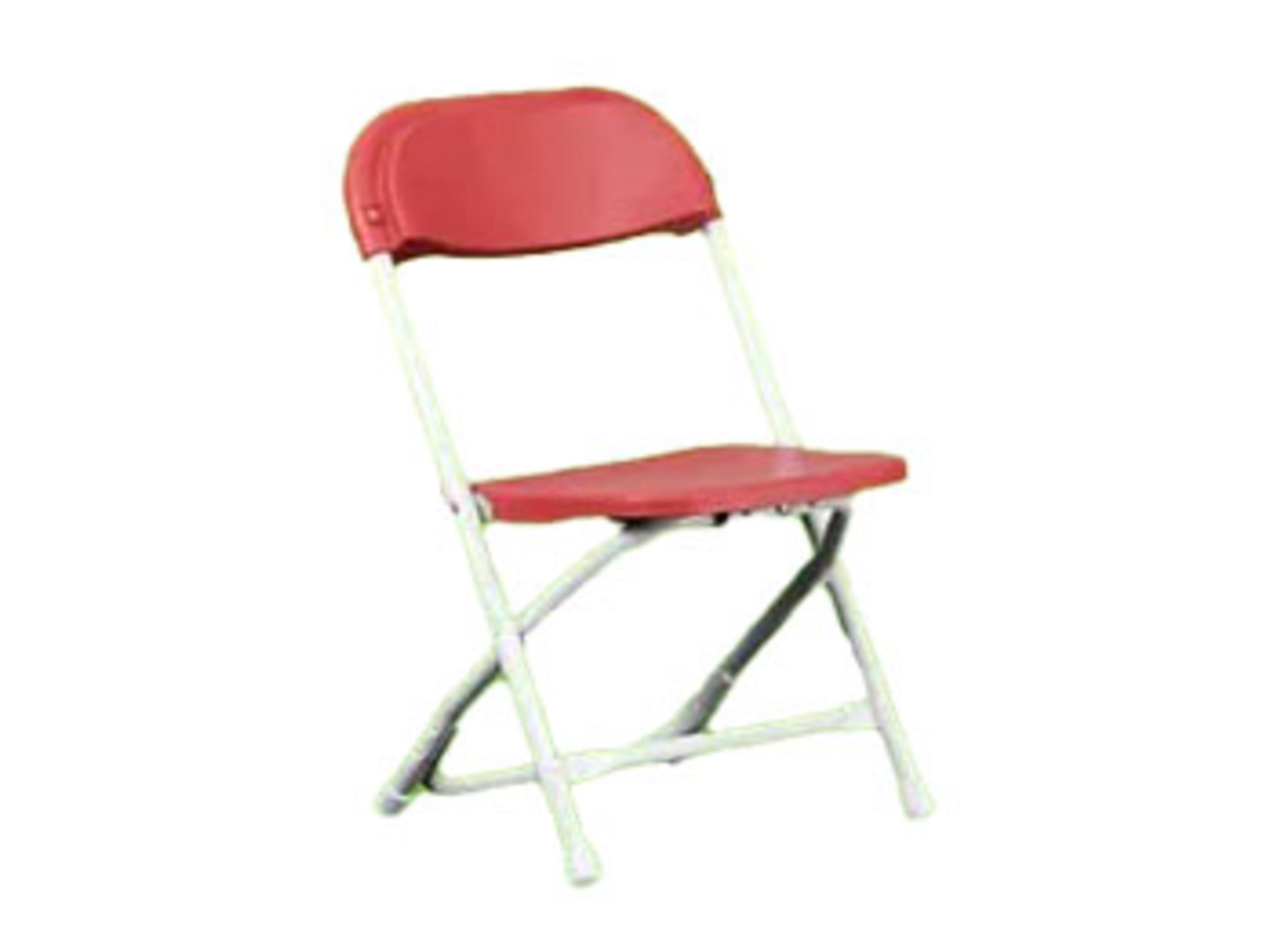 Red Kids Folding Chair