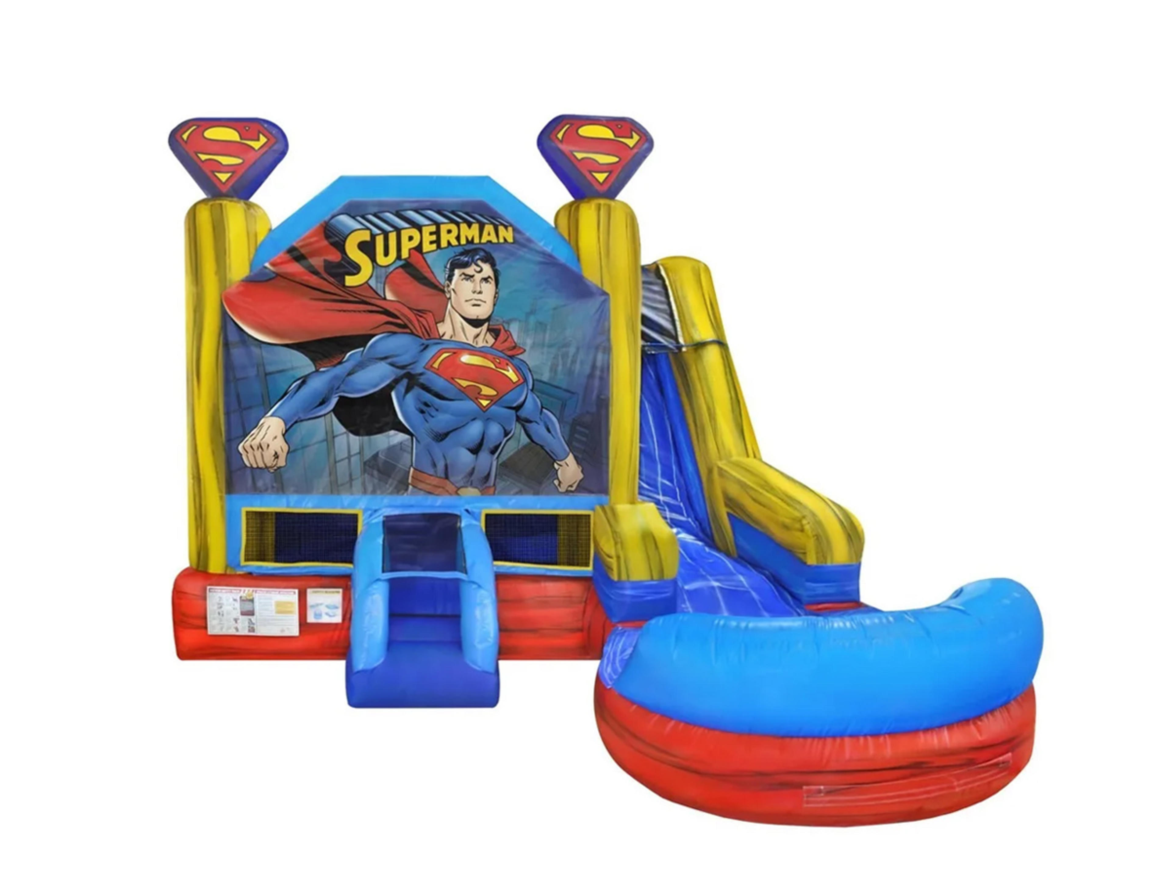 Superman 6in1 Combo with Wet or Dry Slide