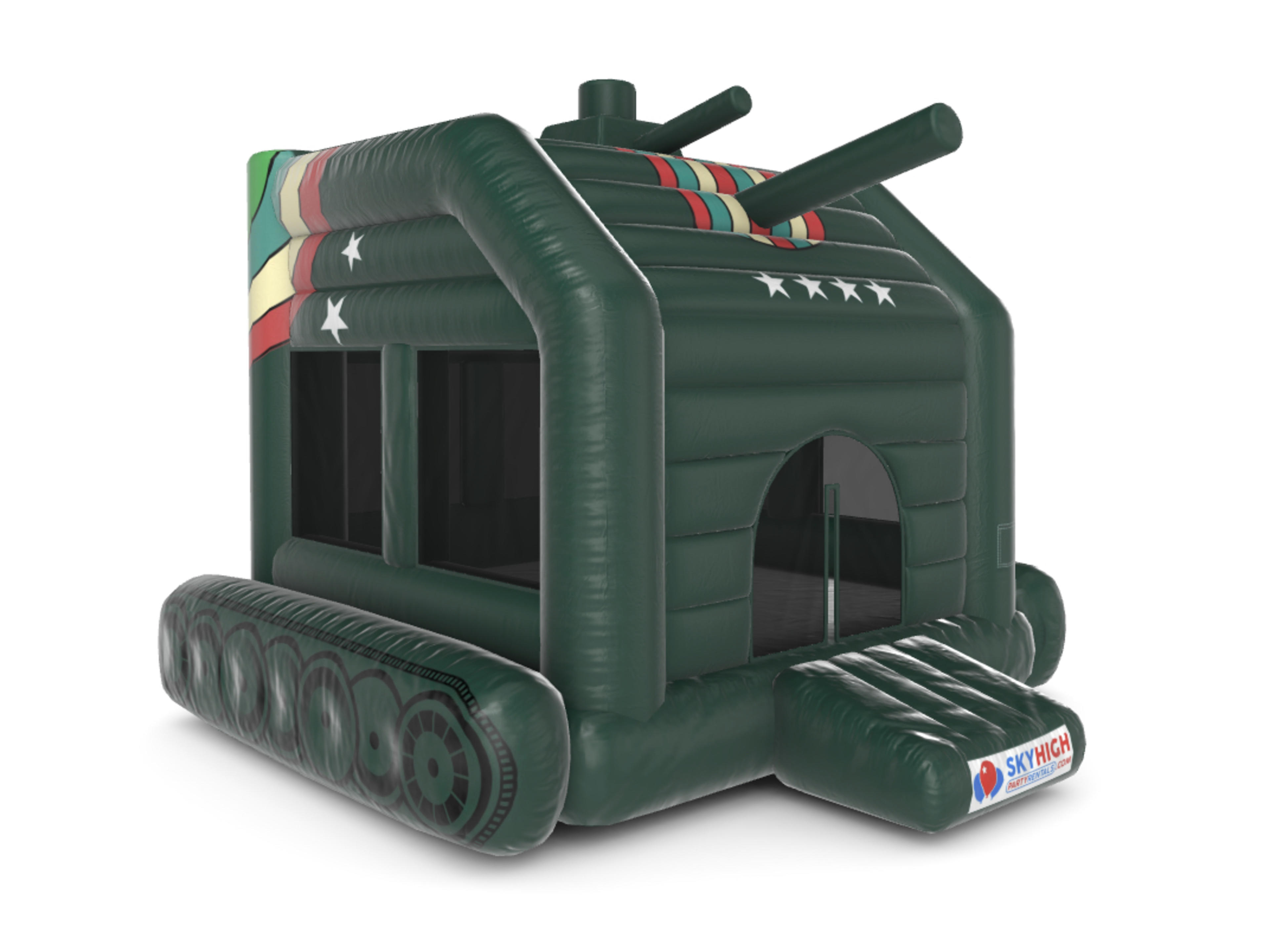 Tank Bounce House Moonwalk (Tiny Yard Series)