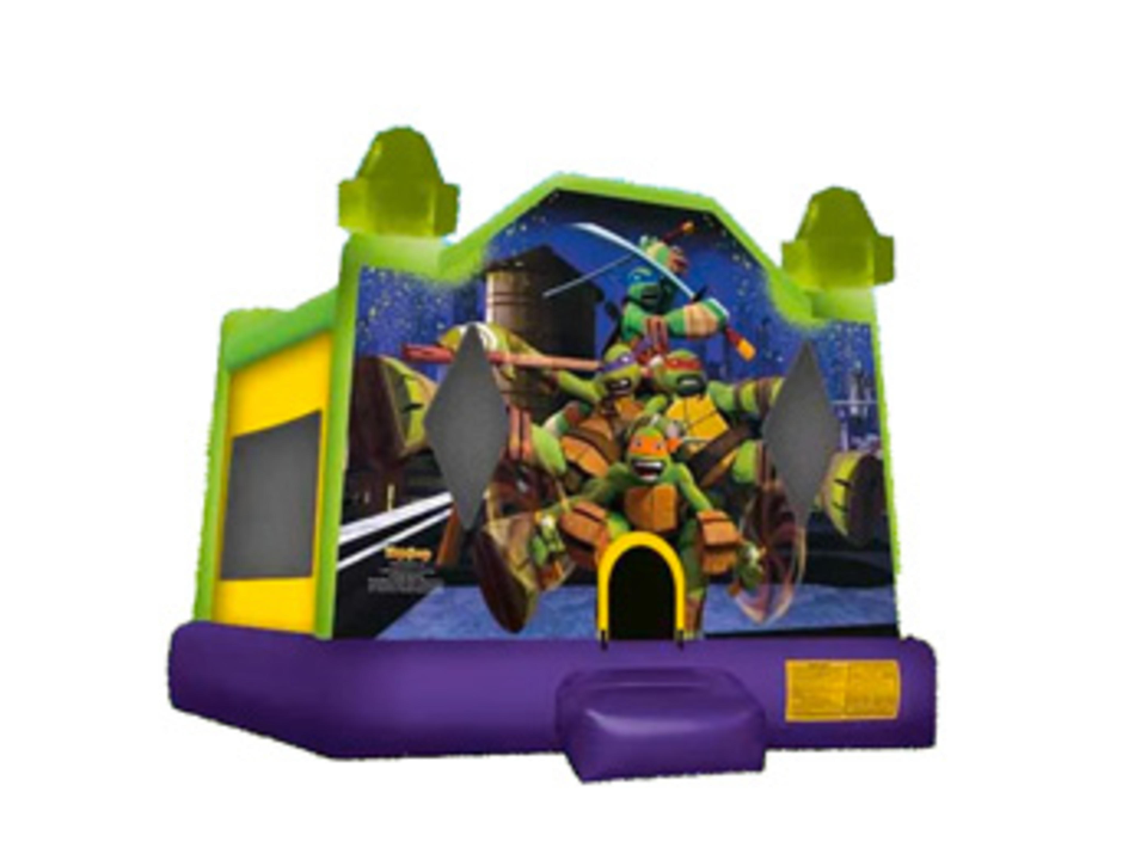 13 x 13 Ninja Turtles TMNT Bounce House