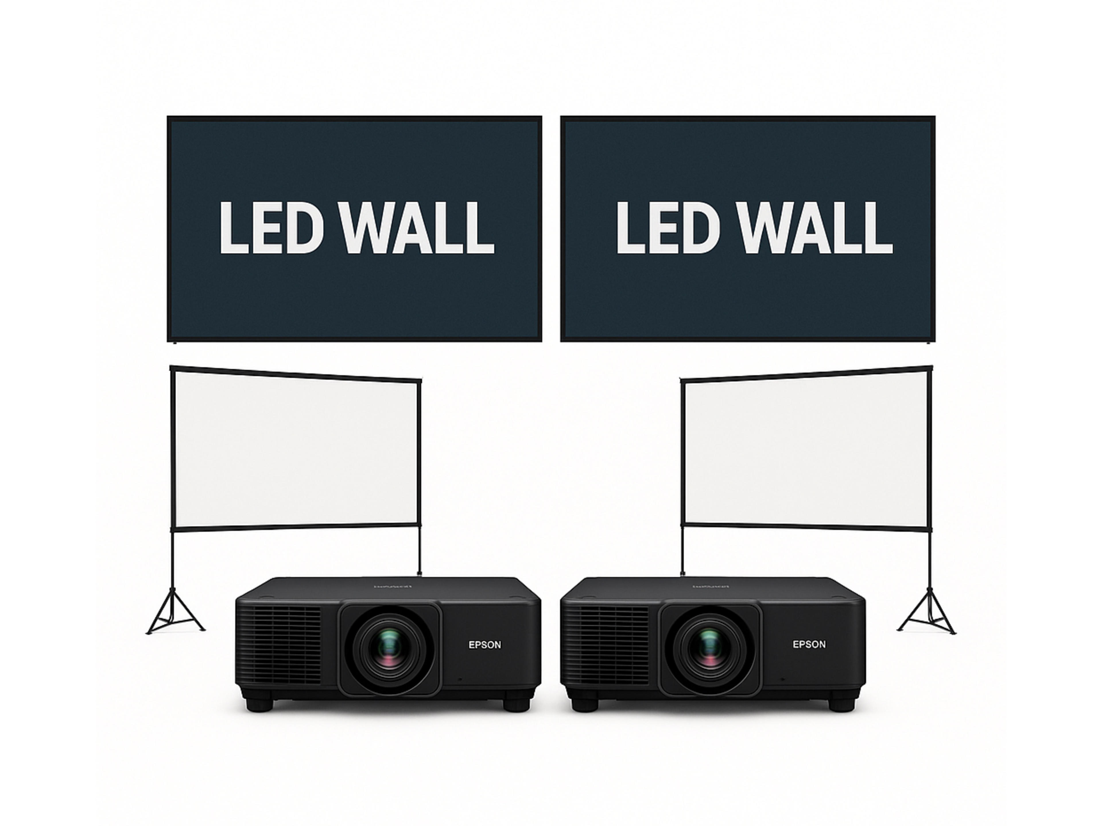 Ultimate Event LED Wall & Projection Package