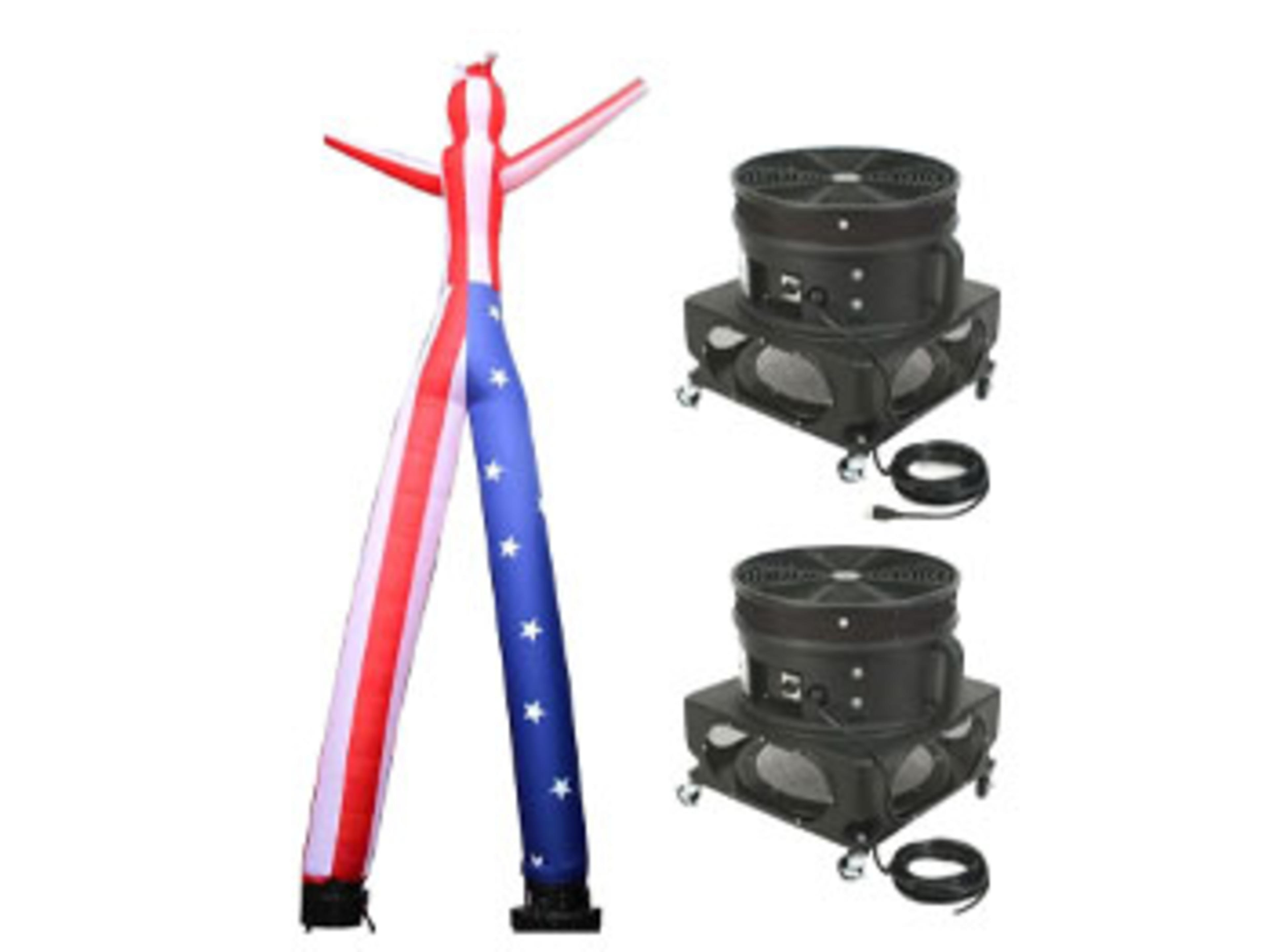 Sky Dancer (Stars & Stripes Double Arms Legs) Tube Man