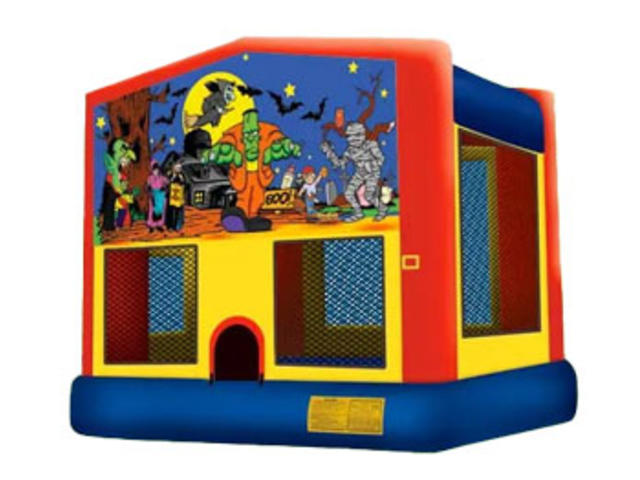 13 x 13 Halloween Bounce House Moonwalk