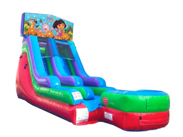 15ft Dora the explorer Retro Wet/Dry Slide