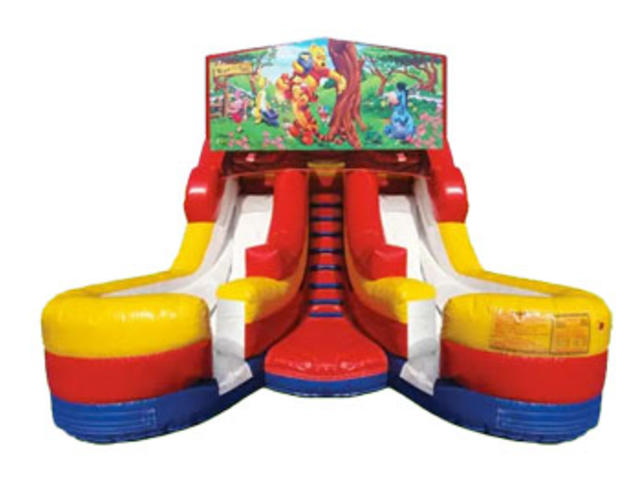 16ft Winnie the Pooh Water (Dry/Wet) Slide