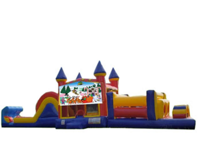 50ft Christmas Obstacle Course