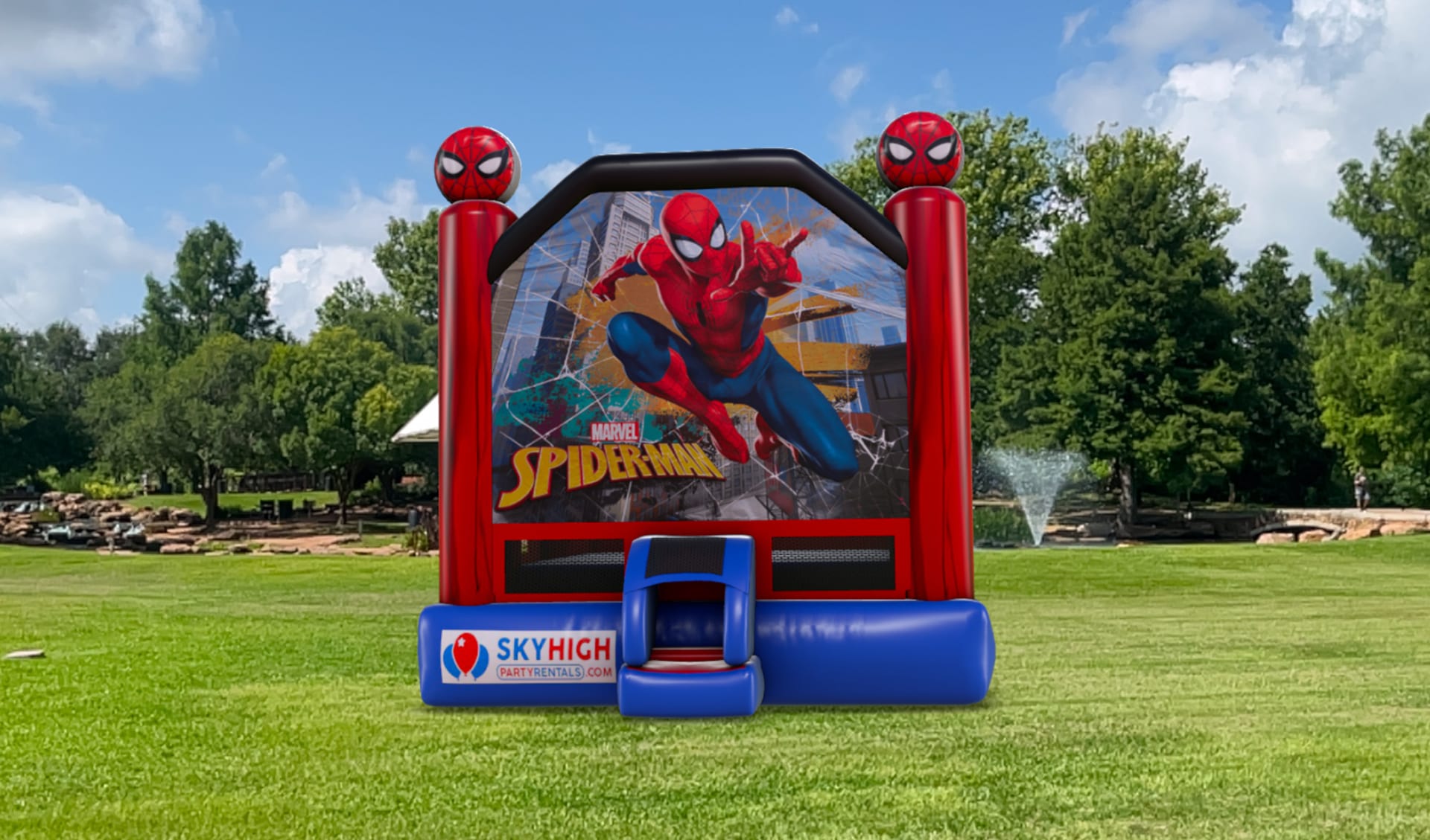 13 x 13 Spider Man Bounce House Party Rentals