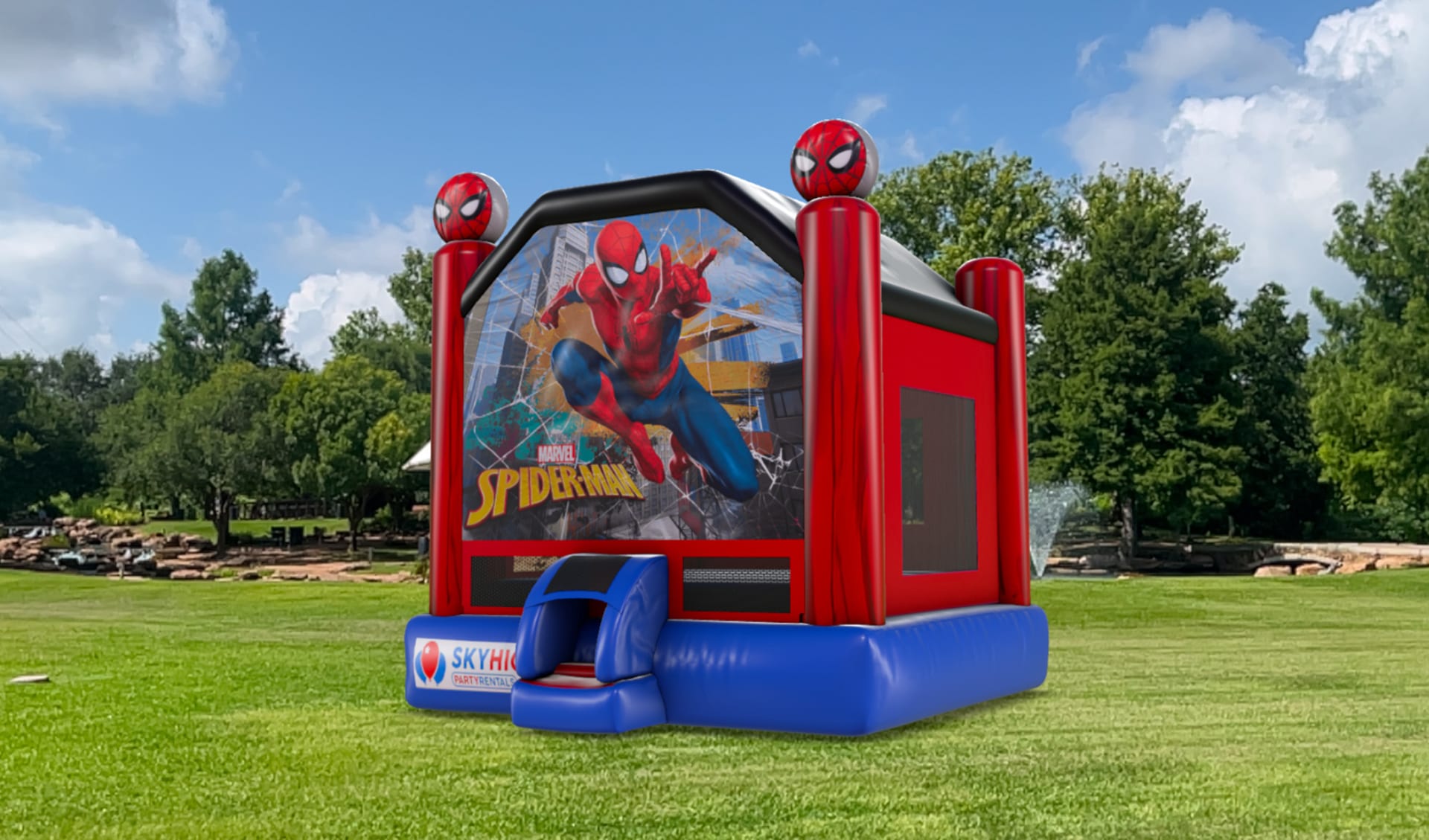 13 x 13 Spider Man Bounce House Party Rentals