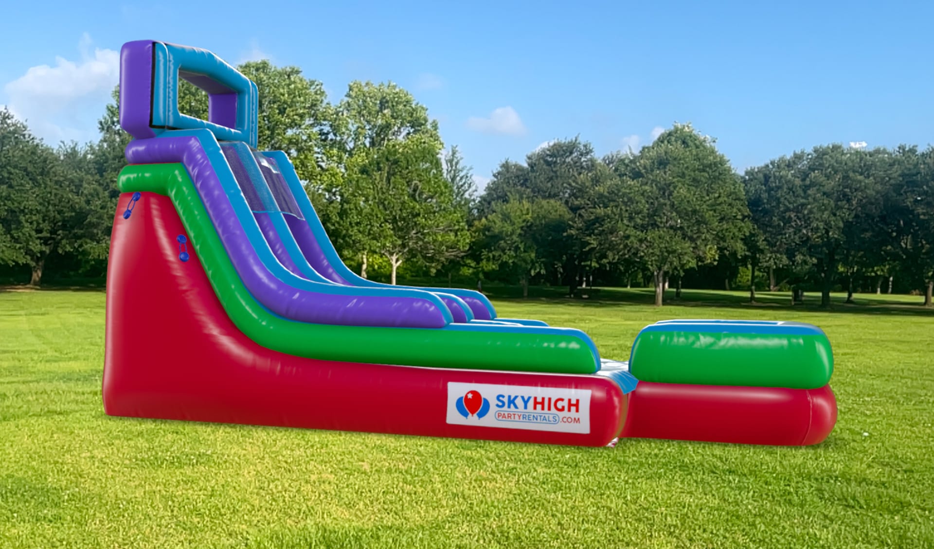 15ft PJ Mask Retro Water Slide rentals