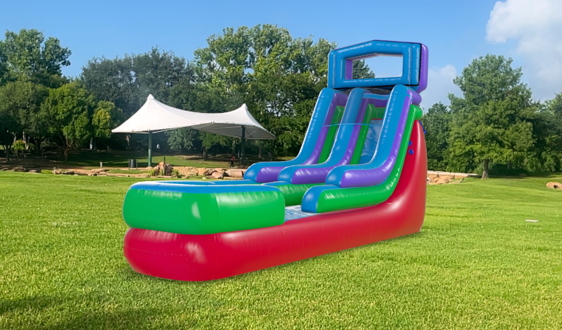 15ft PJ Mask Retro Water Slide rentals in Dallas