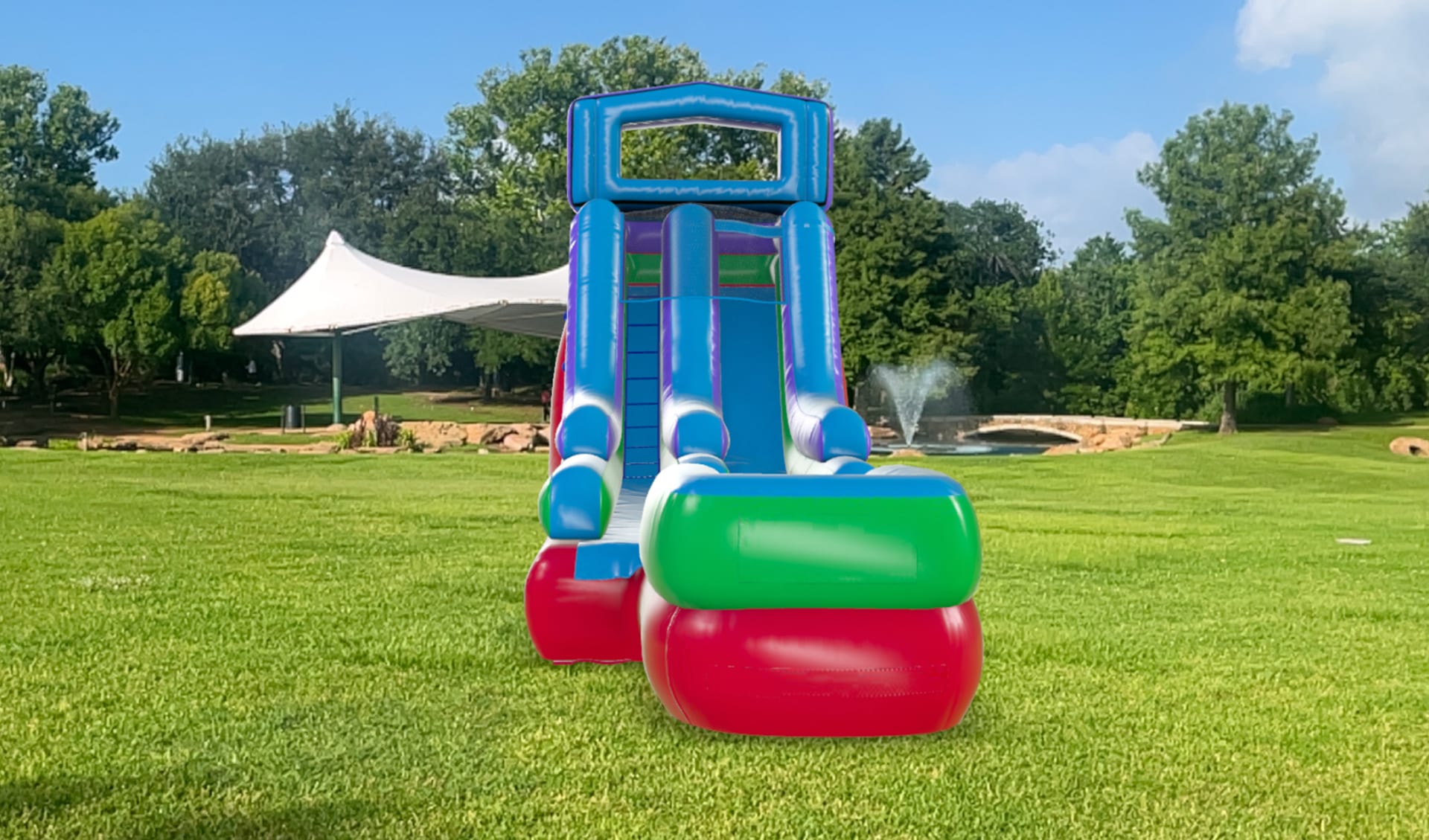 15ft PJ Mask Retro Water Slide rentals in Houston