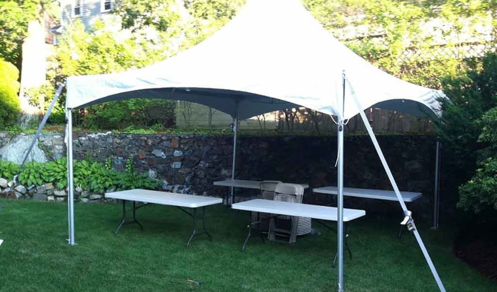 15ft x 15ft high peak tent Houston