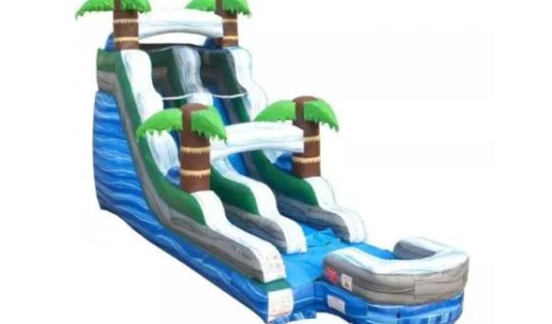 15ft Palm Tree Hawaiian Water Slide Rentals