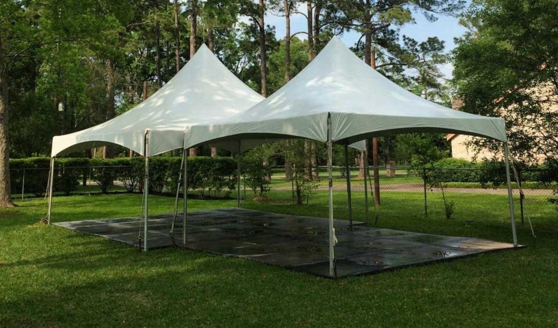 15 x 15 High Peak Tent Rental Houston