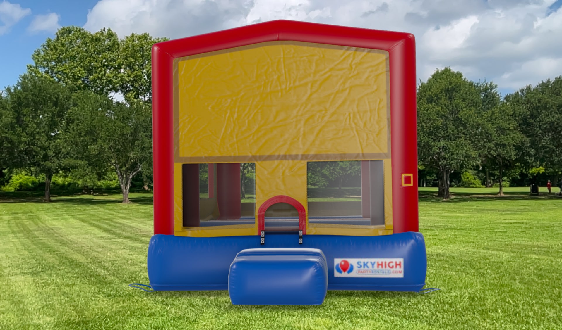 Renta de brincolín Cocomelon 15x15 en Dallas — perfecto para fiestas infantiles en Arlington.