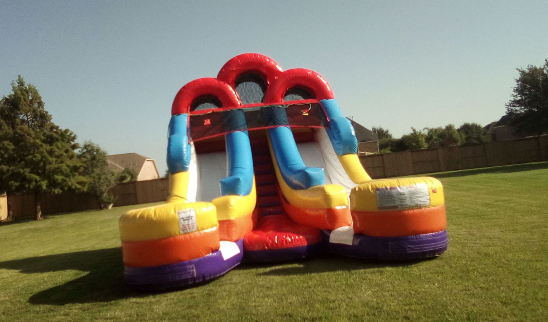 16ft Jr. Double Lane Slide