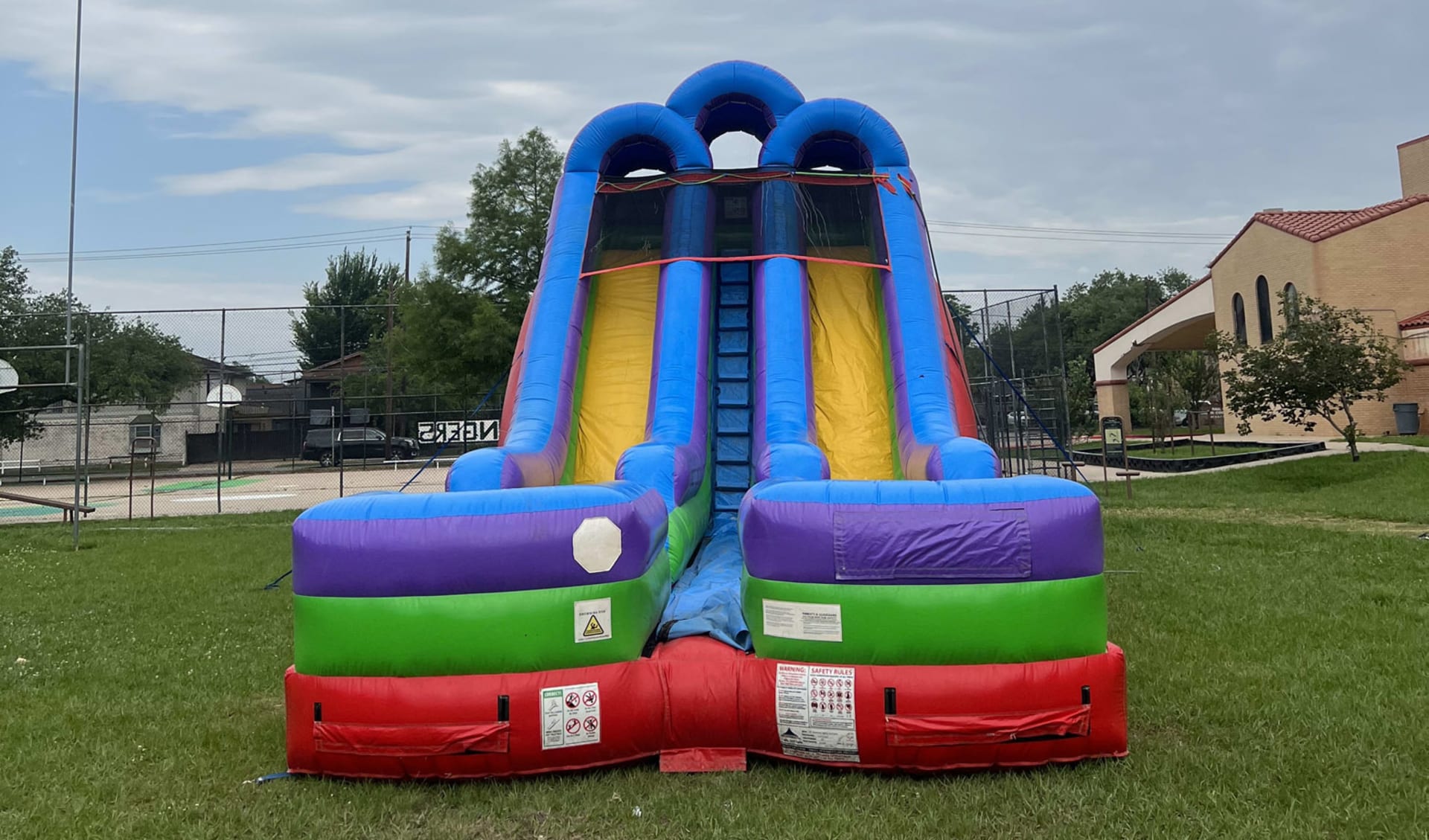 18ft Double Retro Wet or Dry Slide