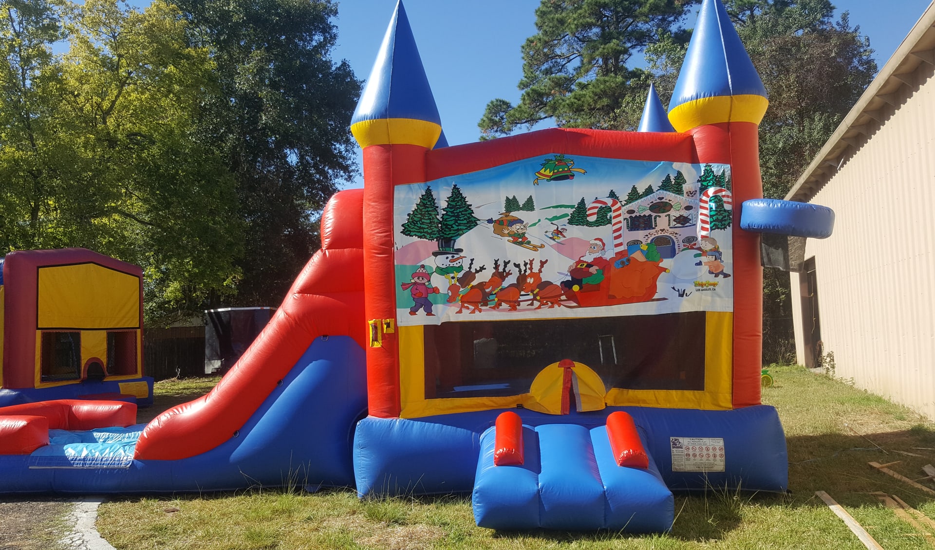 Christmas Bounce House Slide Rental