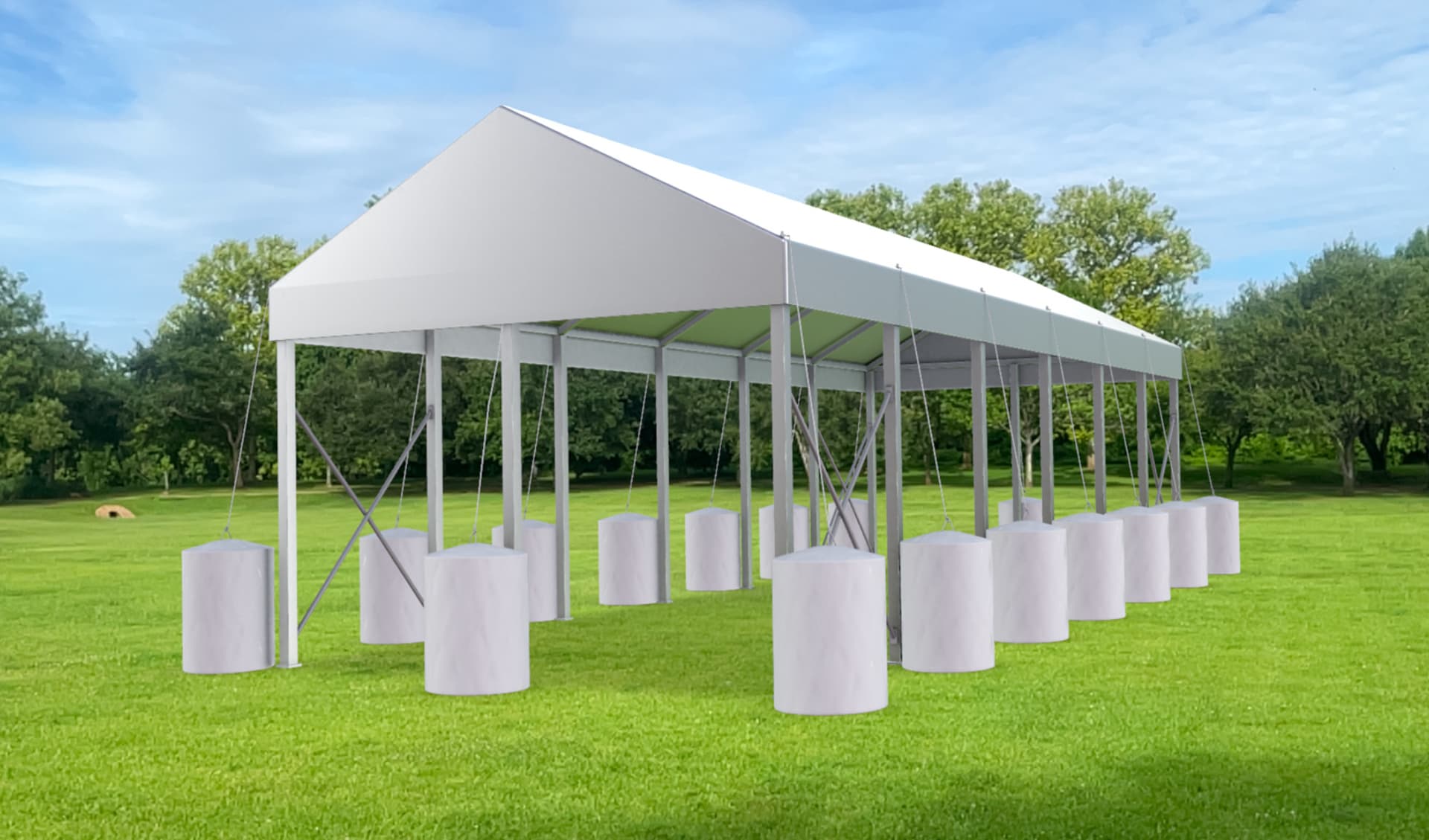 20ft x 50ft Frame Tent Rentals near me