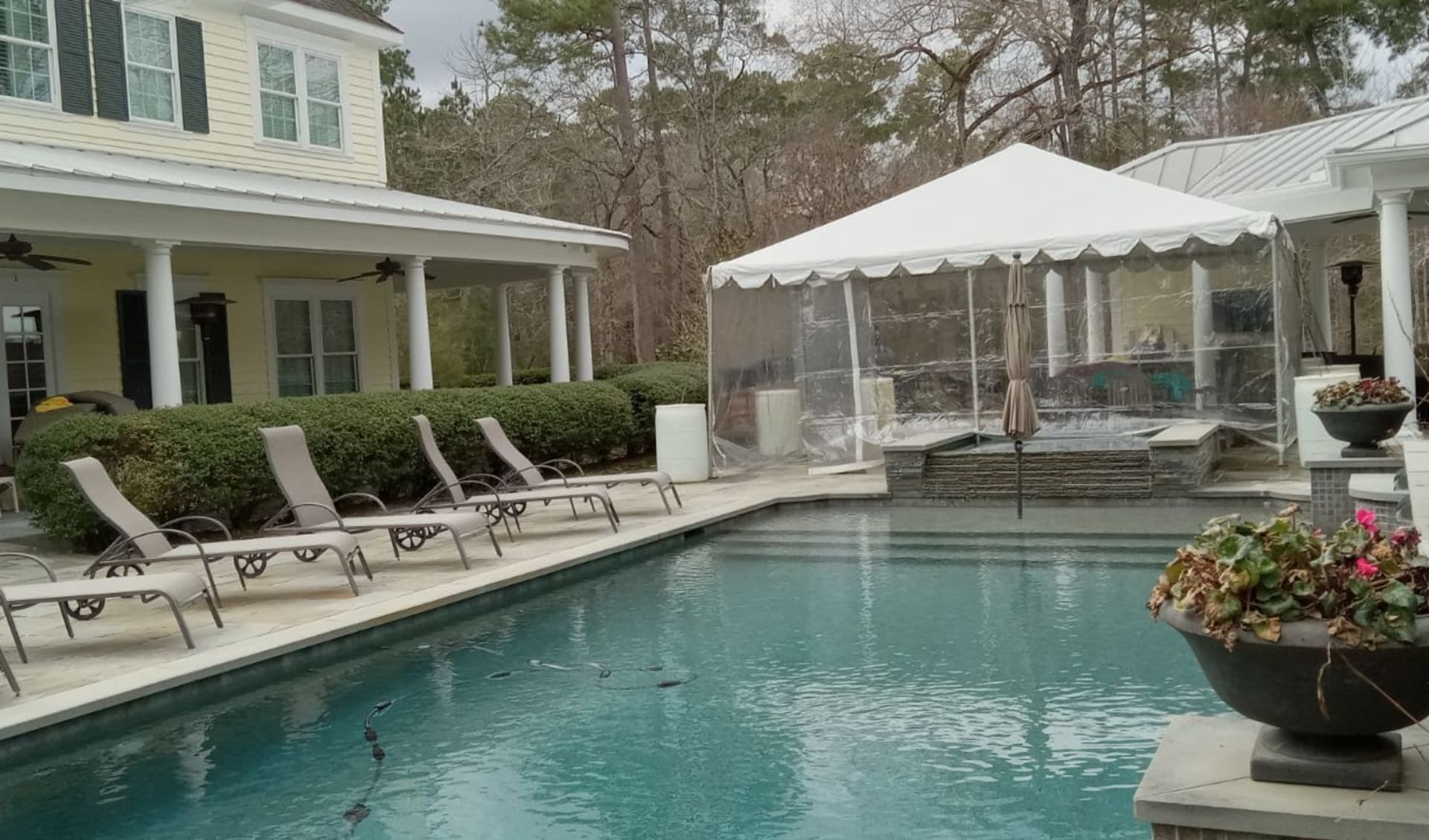 20ft x 20ft Frame Tent Rentals Houston