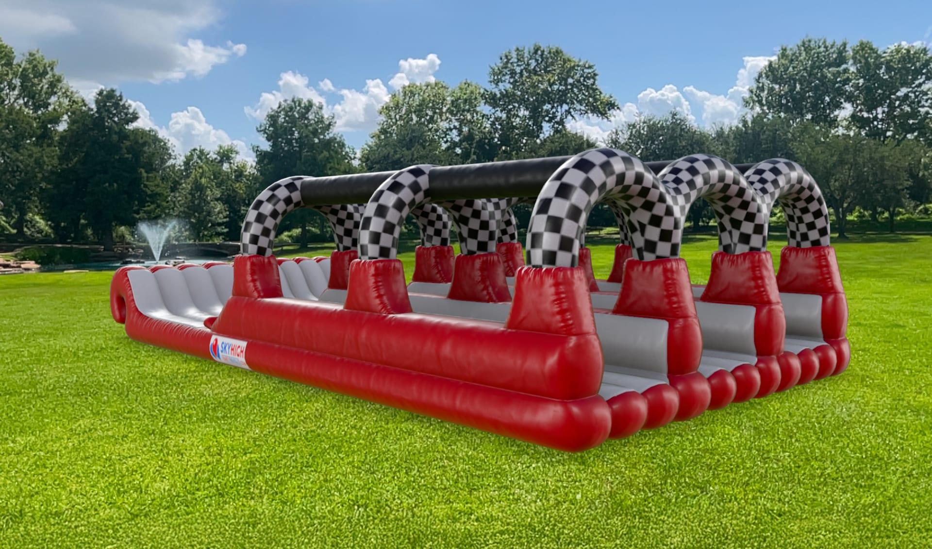 3 Lane Water Slide Rentals near me