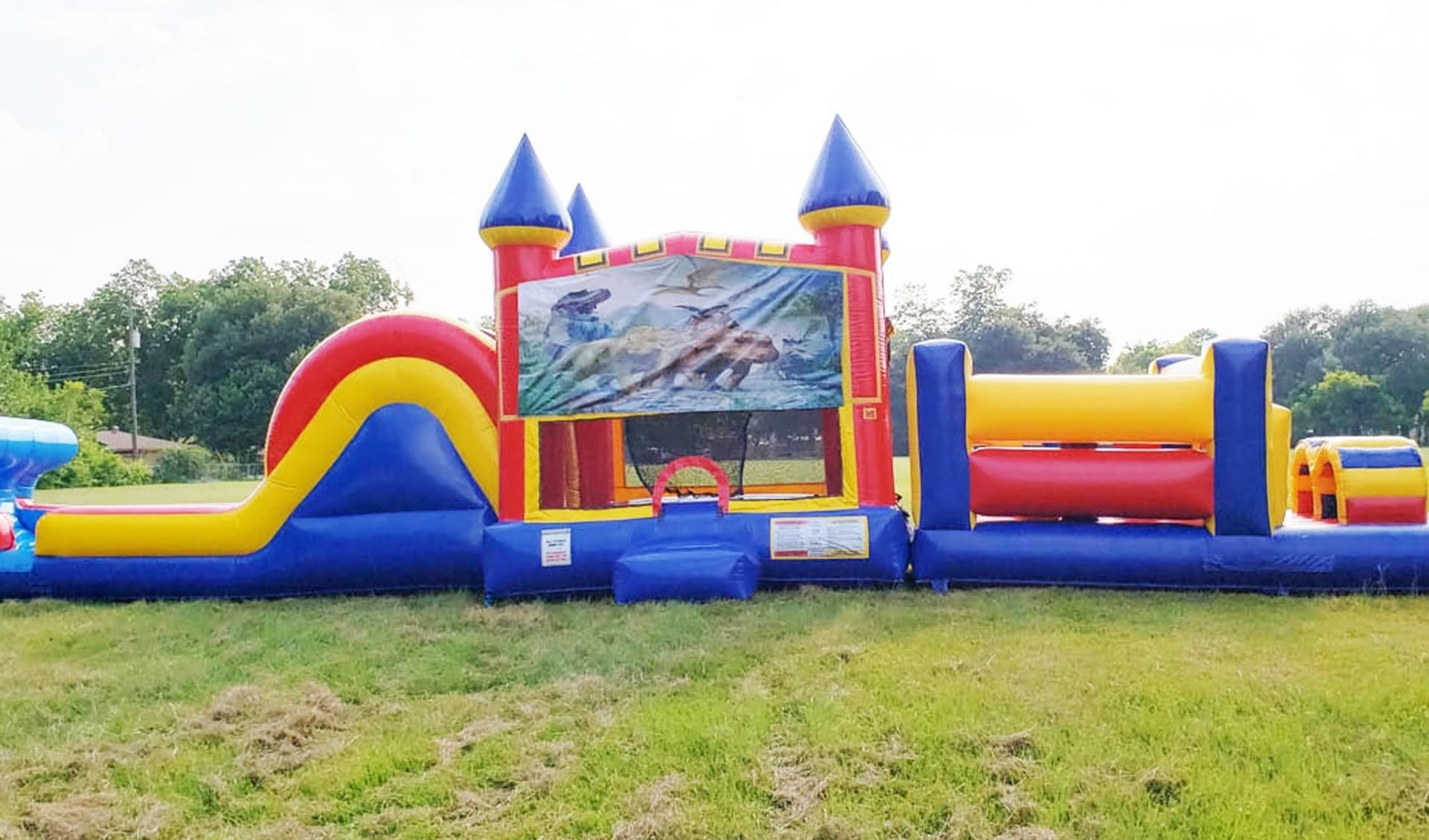 Dinosaur Huge Obstacle Course
