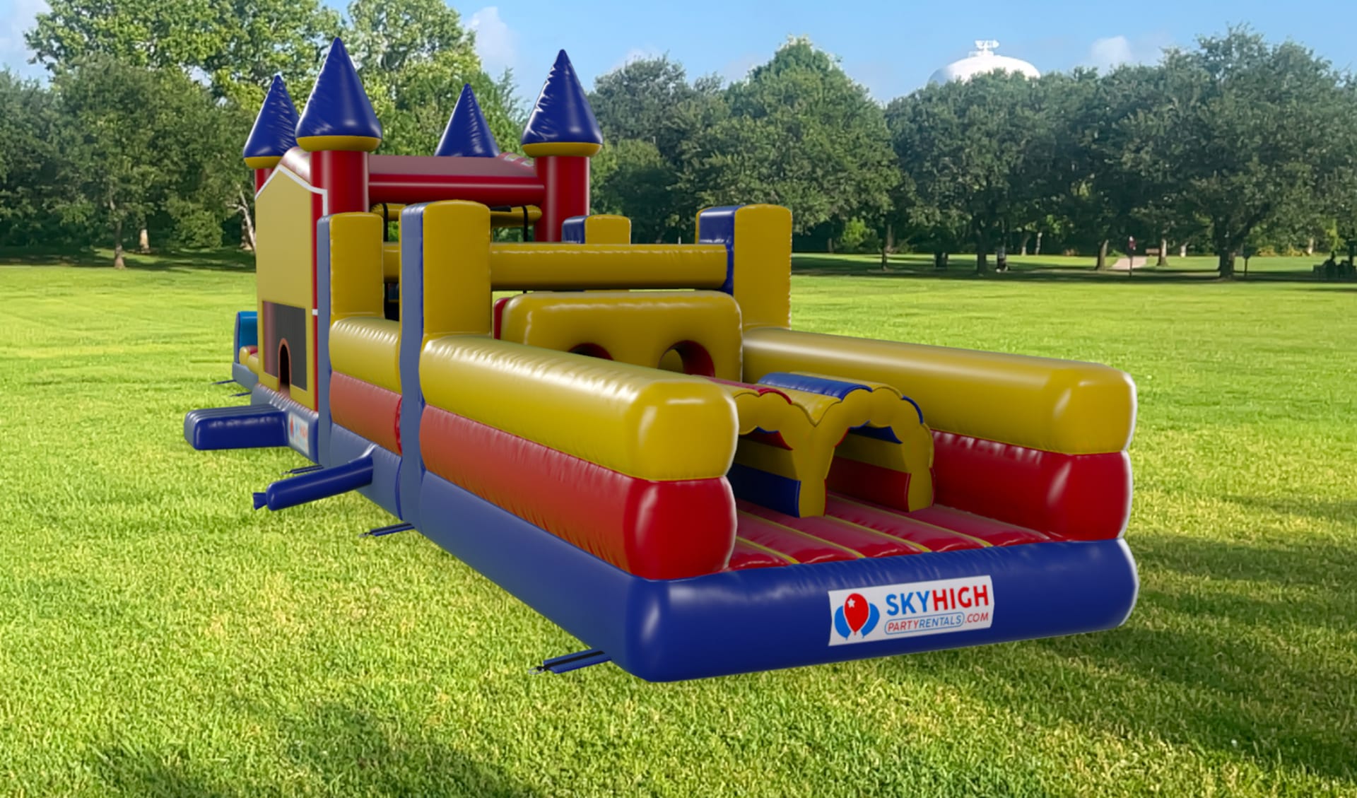 50ft Thomas the Train Obstacle Courses rentals austin