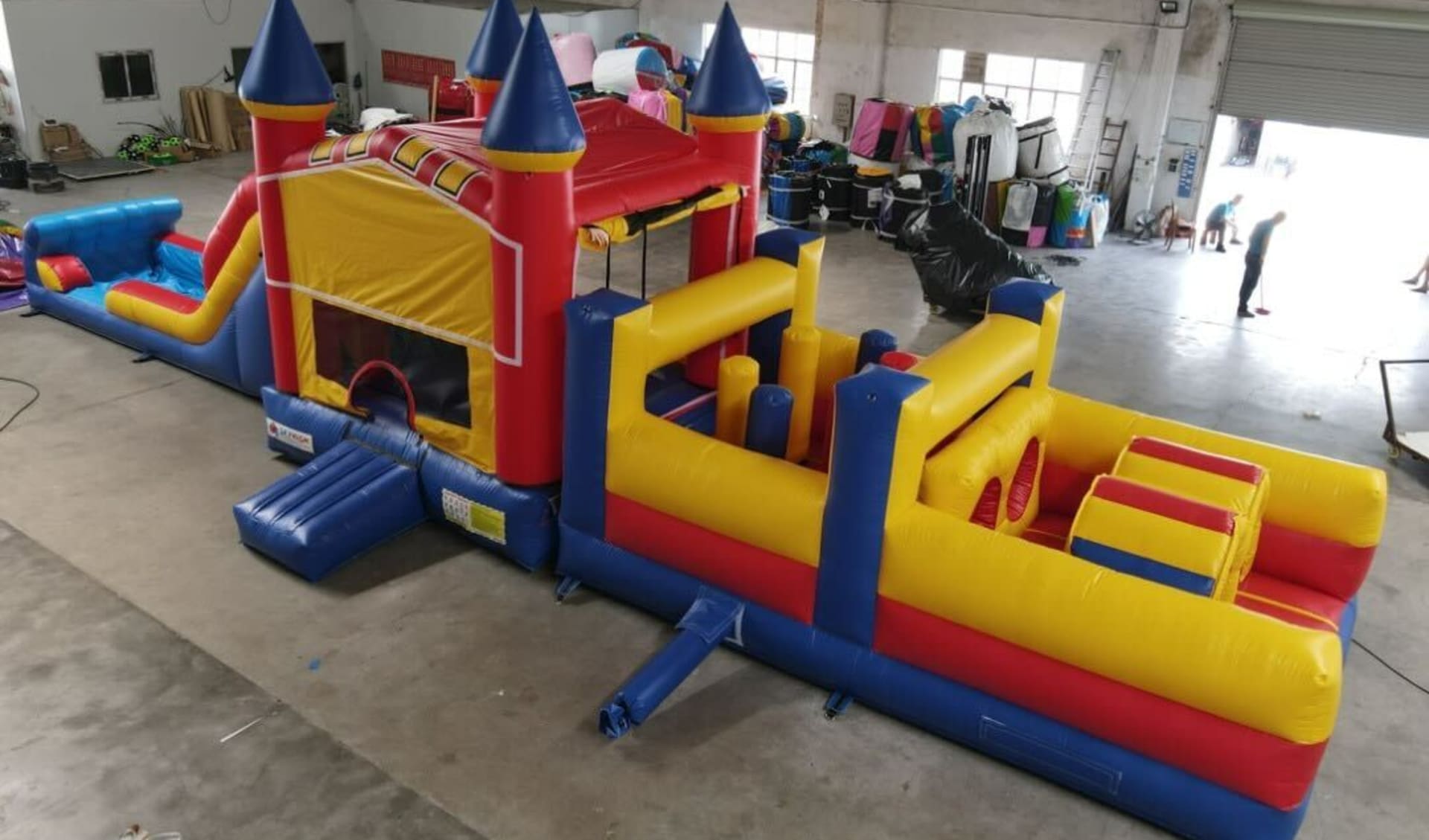 50ft Bounce House Obstacle Course