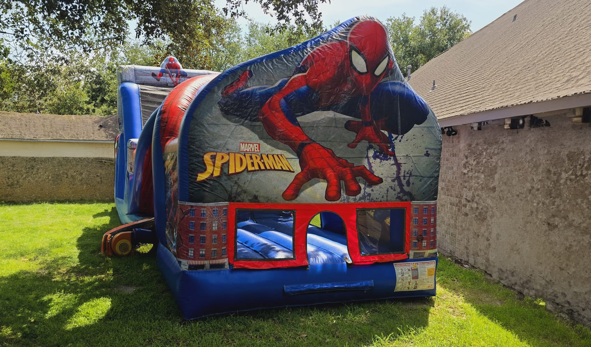 50ft Spider Man Moonwalk Rentals