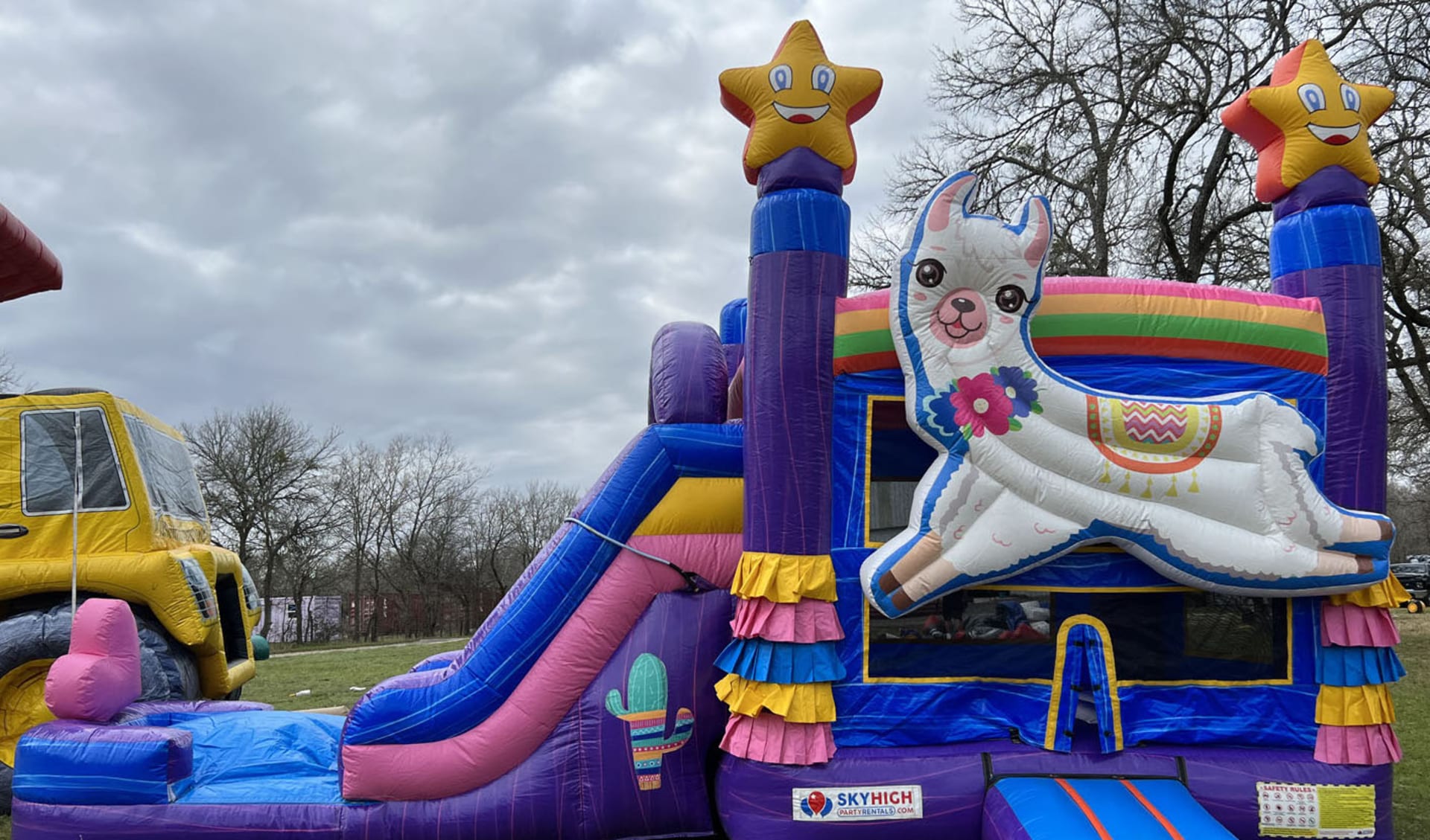 Llama Bounce House Combo Rental Near Me