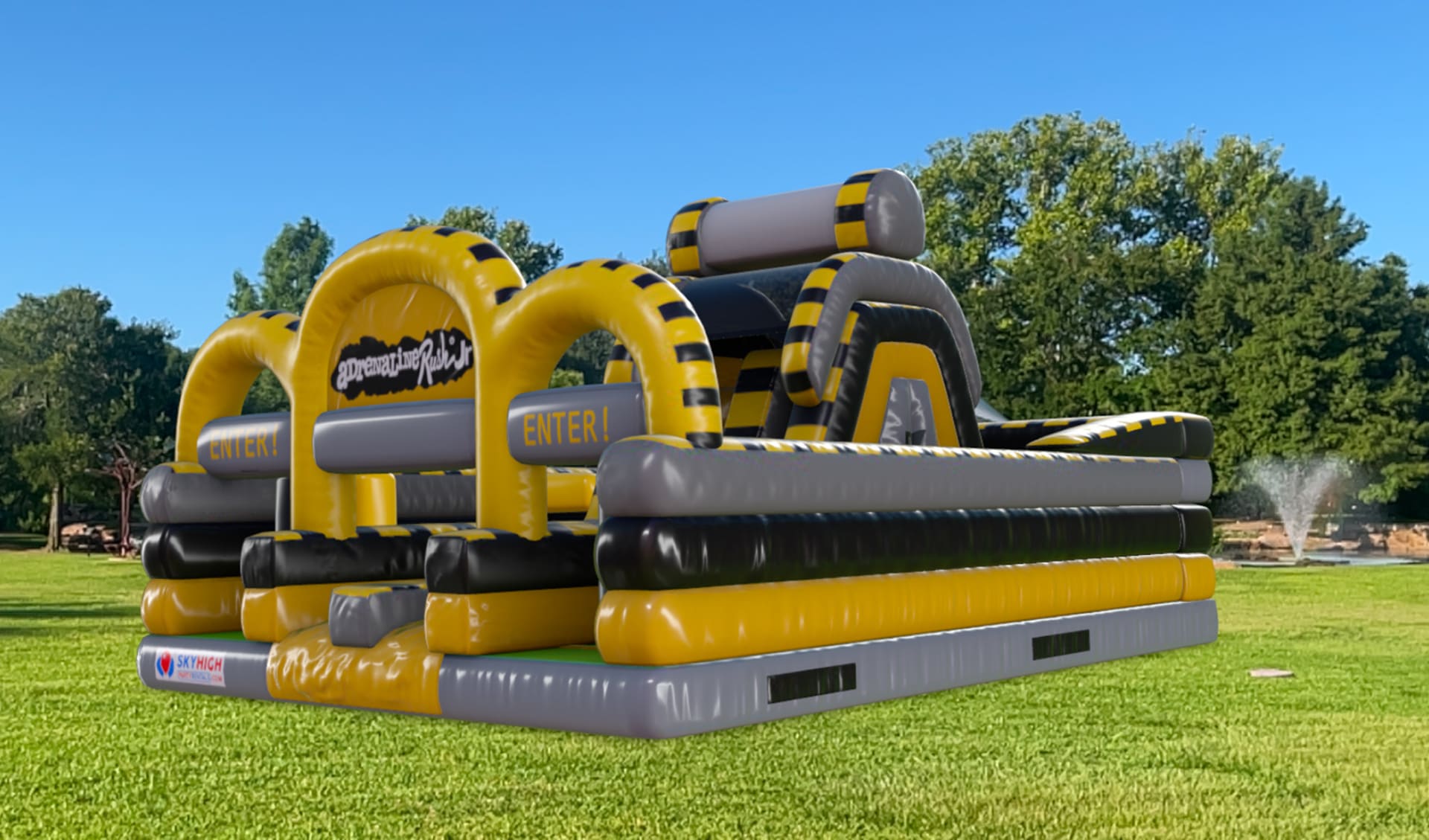 Adrenaline Rush Junior Obstacle Course Rentals
