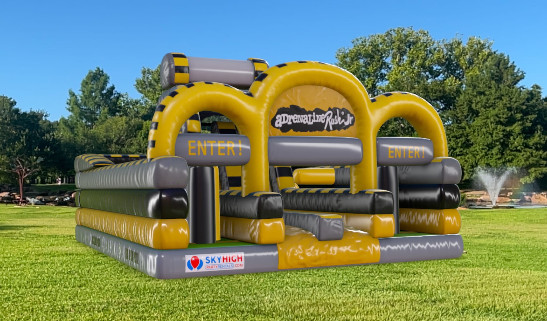 Adrenaline Rush Junior Obstacle Course Rentals