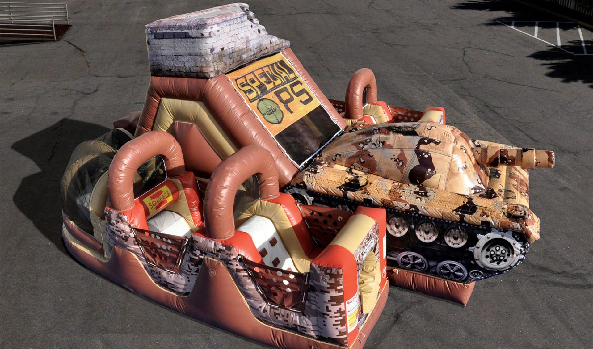 Inflatable Special Ops Tank Obstacle Course