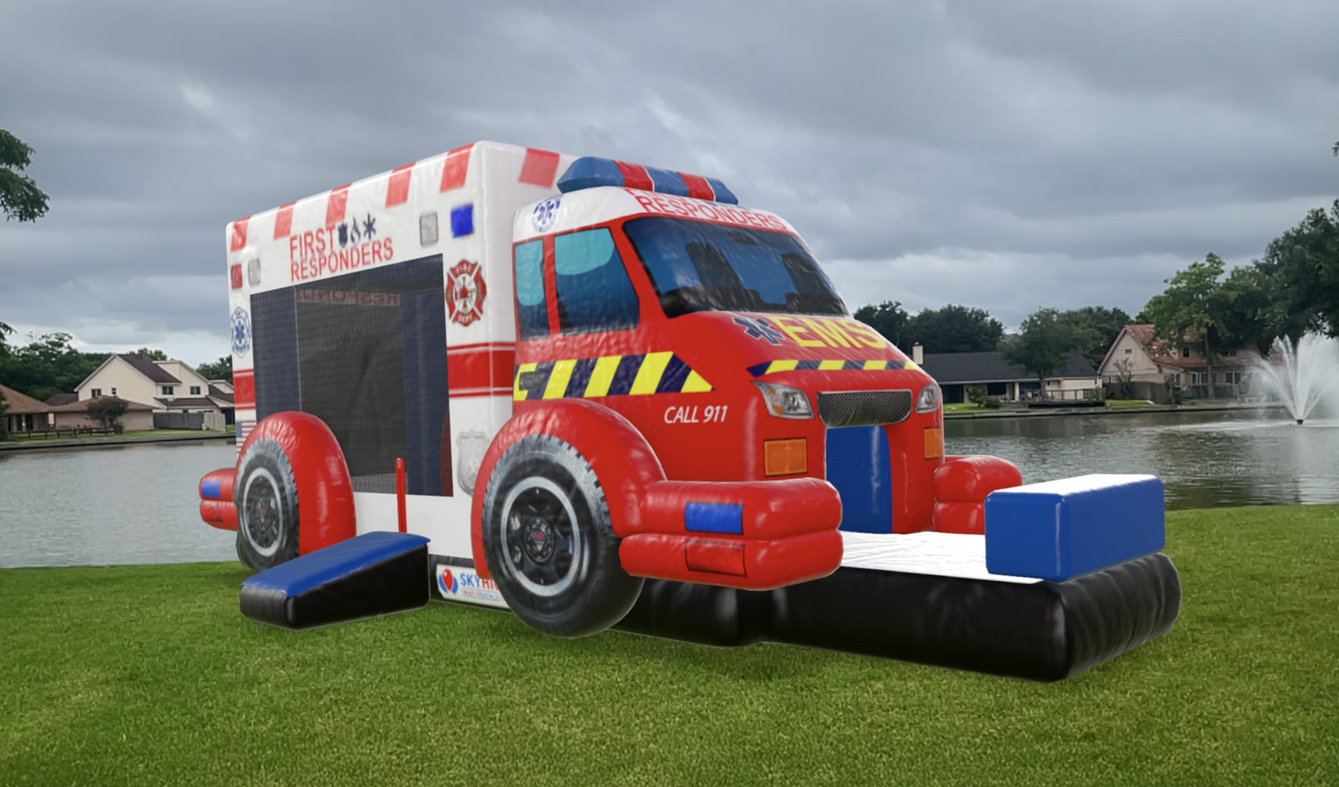 First Responders Inflatable Rentals Near Me