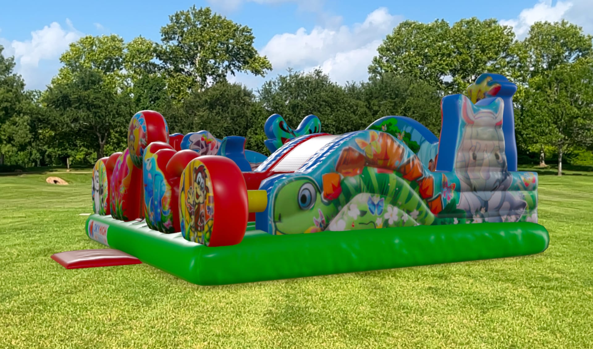 Animal Kingdom Bounce House Soft Play Rental
