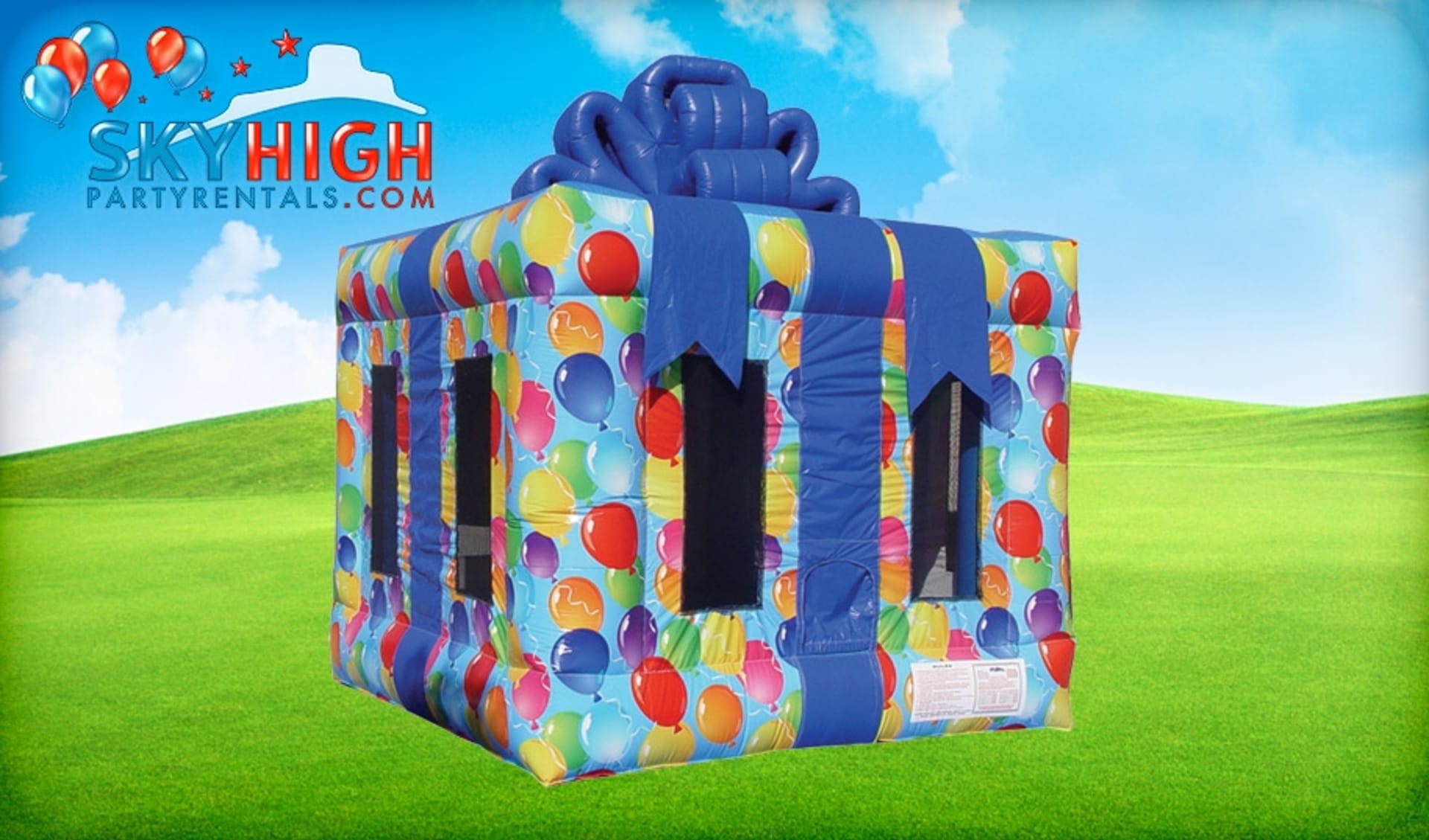 Birthday Gift Shaped Bouncer